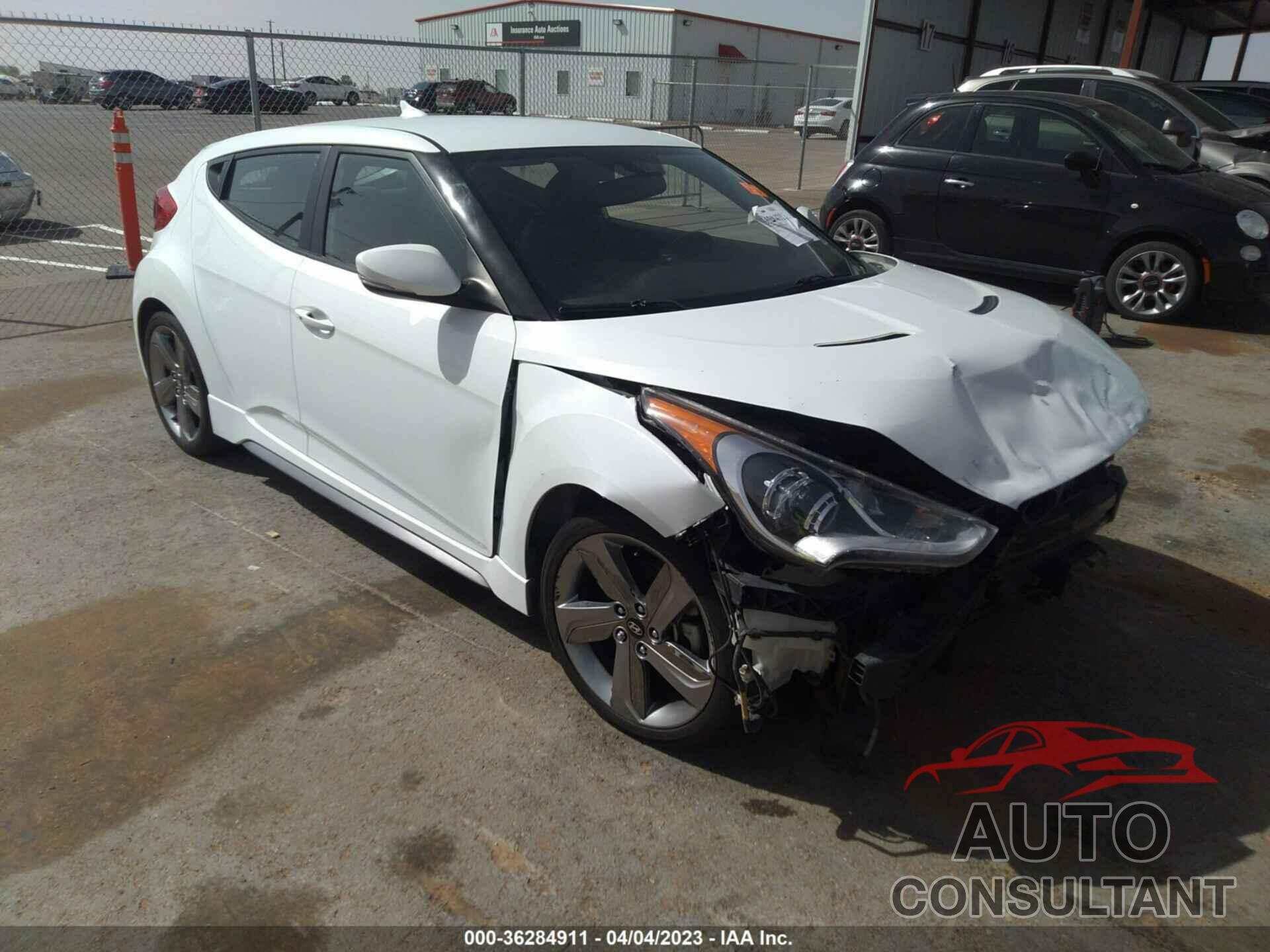 HYUNDAI VELOSTER 2015 - KMHTC6AE7FU240080