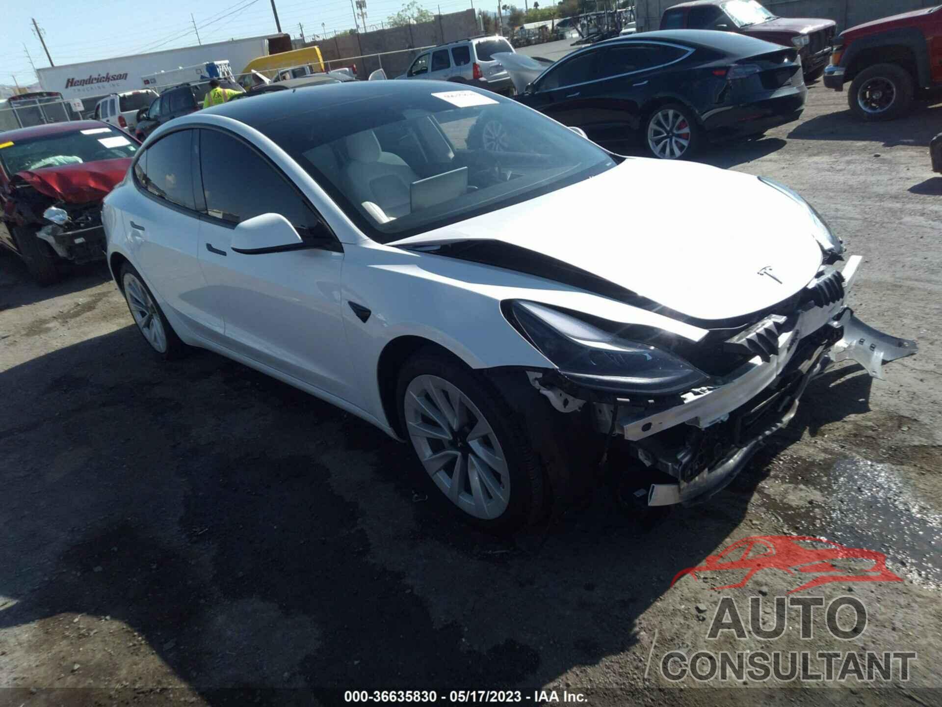TESLA MODEL 3 2022 - 5YJ3E1EA4NF358264
