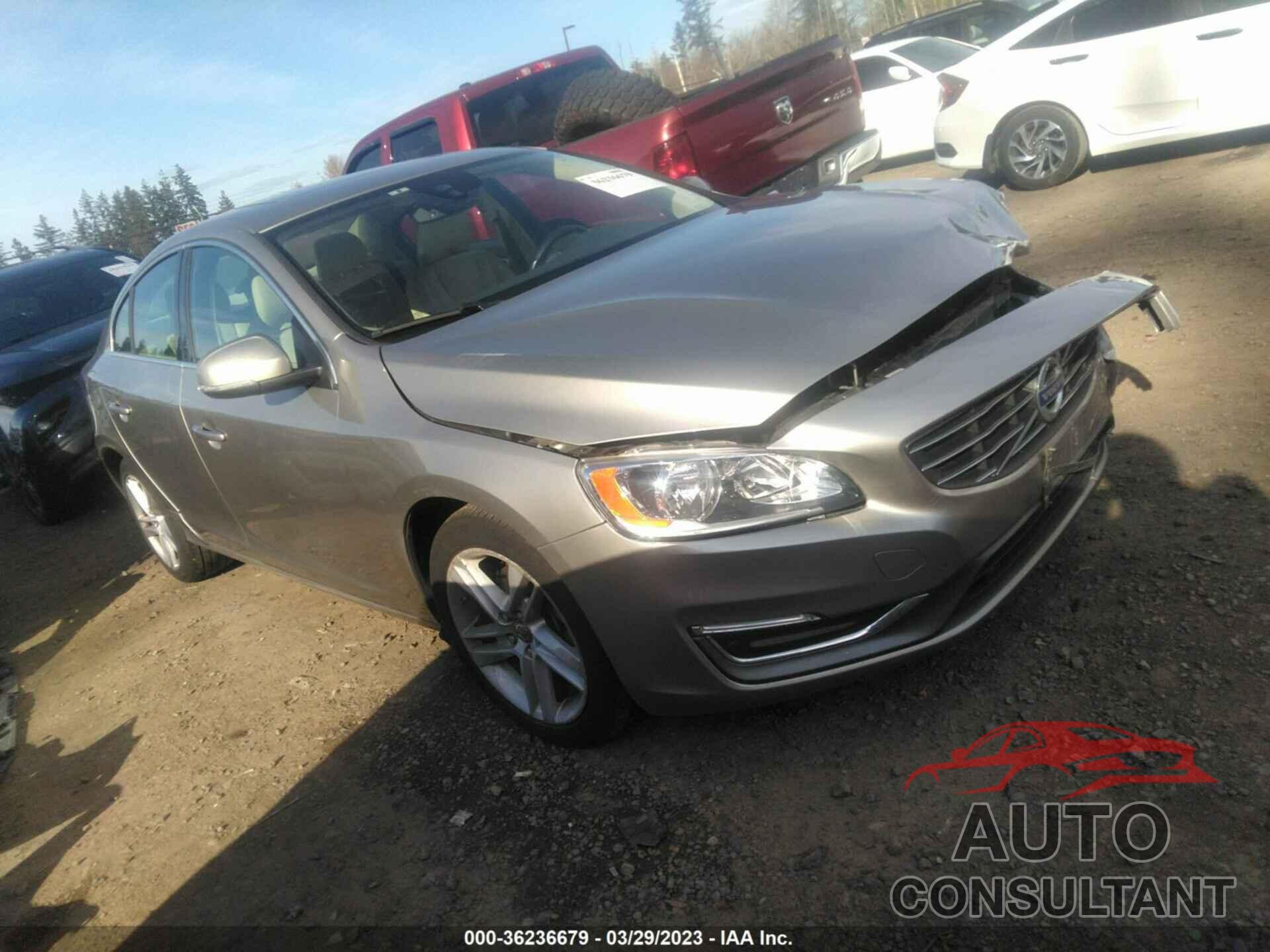 VOLVO S60 2015 - YV126MFK0F1349518