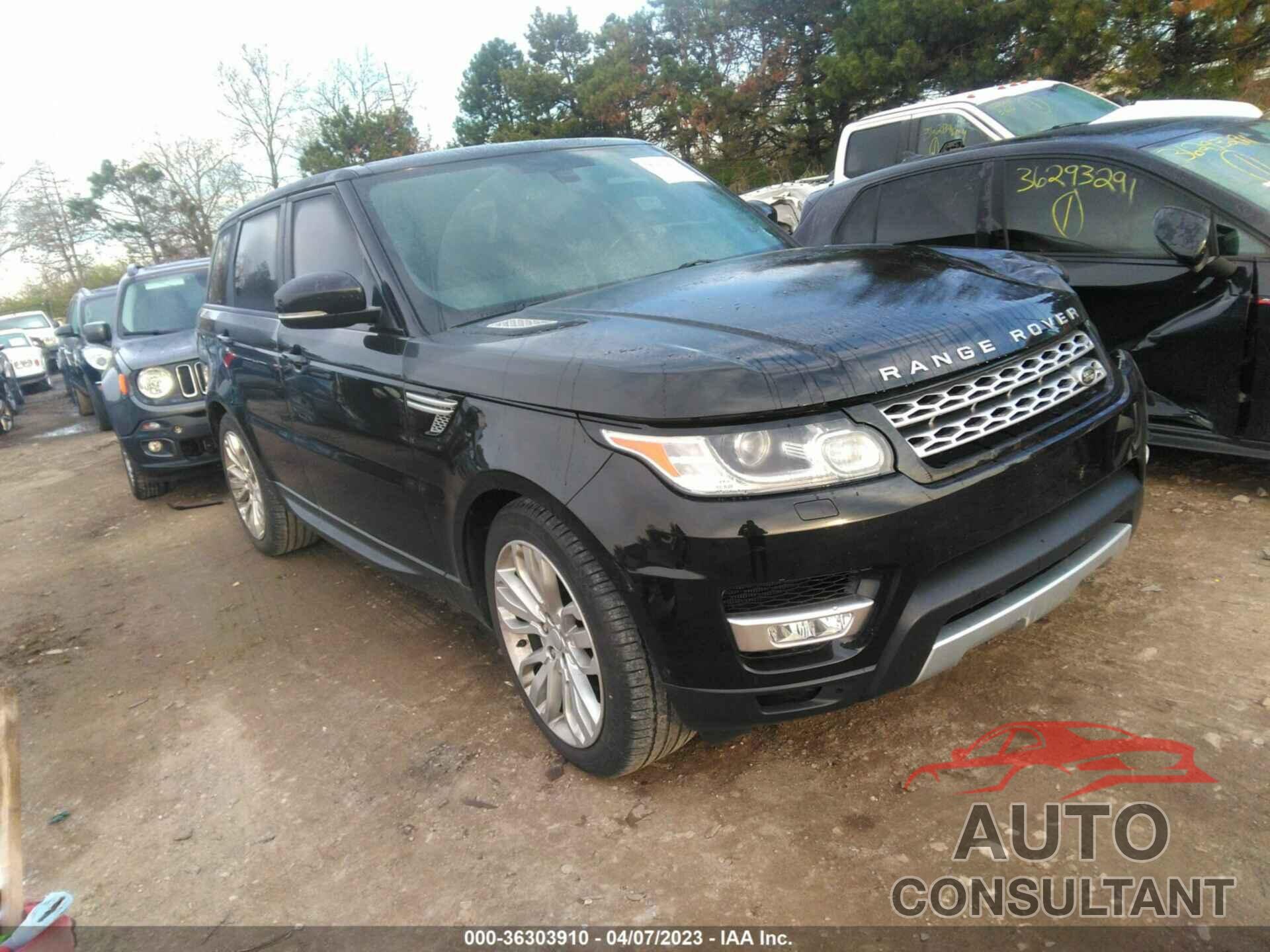 LAND ROVER RANGE ROVER SPORT 2015 - SALWR2VFXFA625459