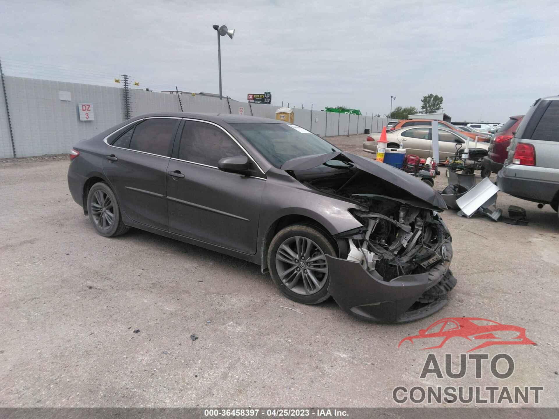 TOYOTA CAMRY 2015 - 4T4BF1FK9FR449069