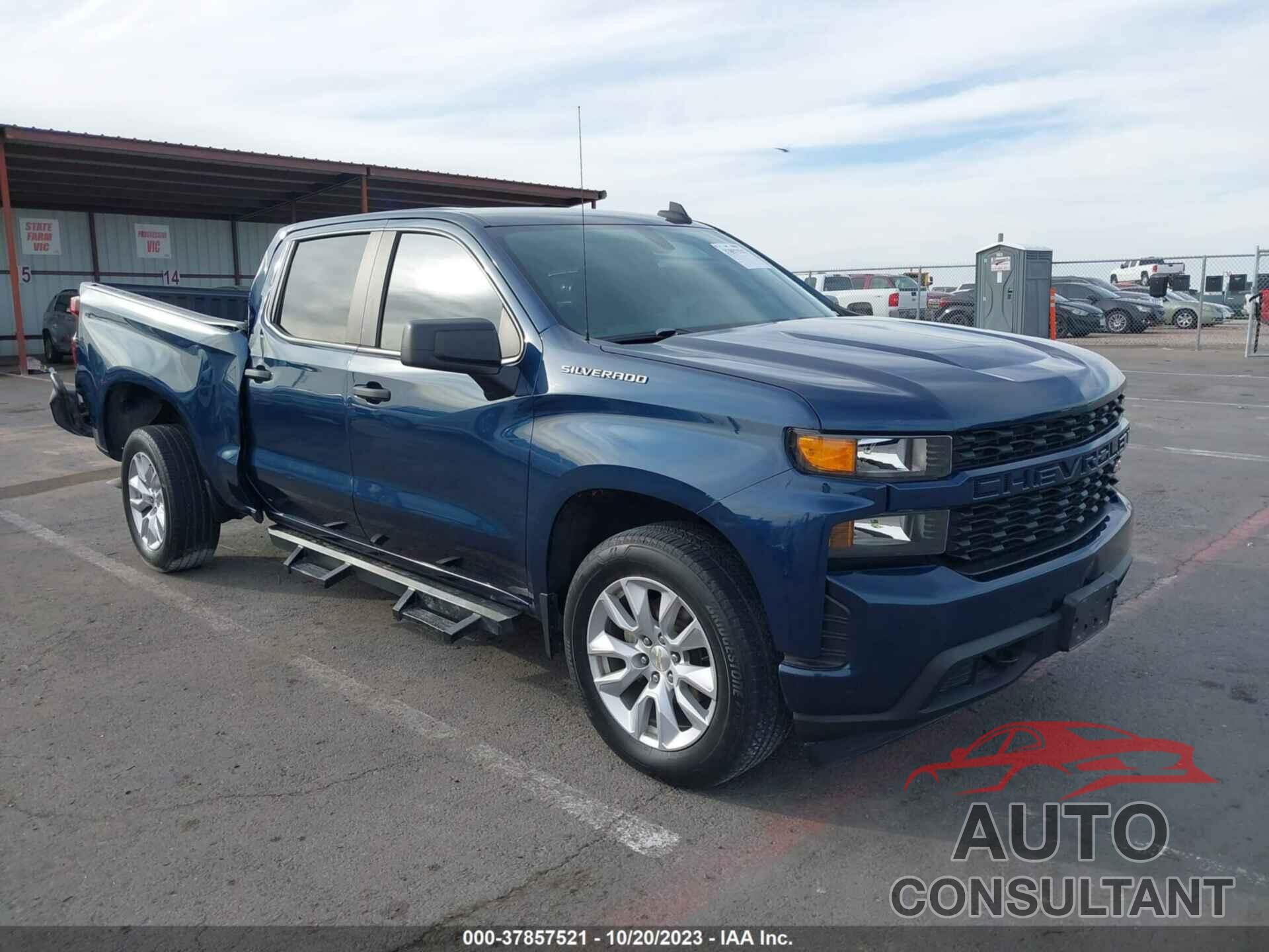 CHEVROLET SILVERADO 1500 2021 - 3GCPWBEK8MG233791