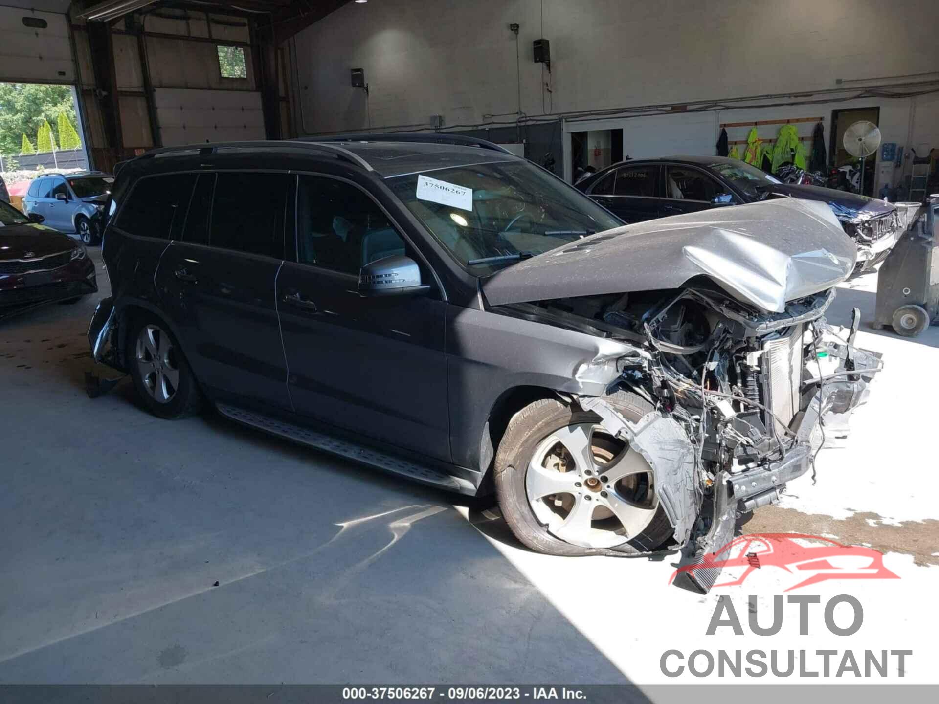 MERCEDES-BENZ GLS 450 2017 - 4JGDF6EE7HA976656