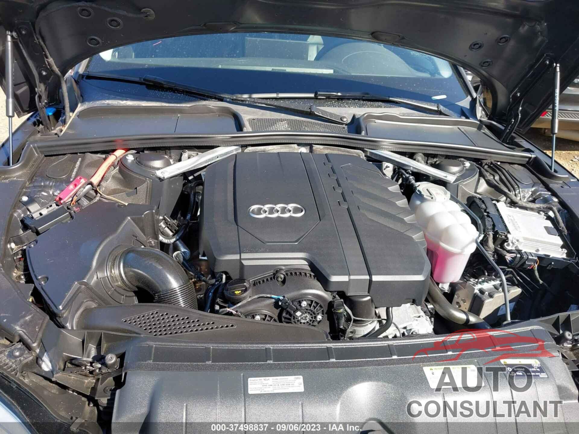 AUDI A5 SPORTBACK 2022 - WAUCBCF55NA003471