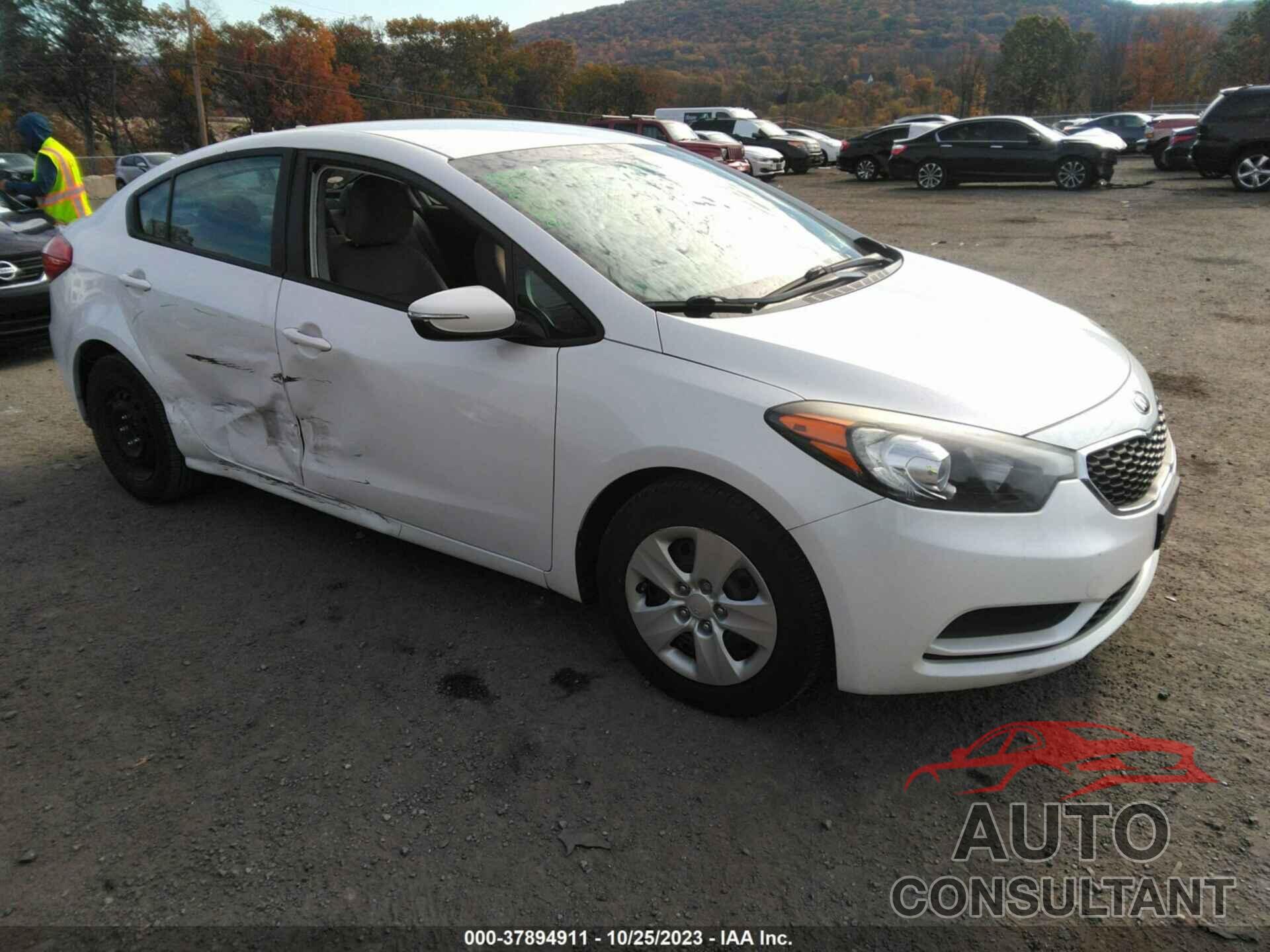 KIA FORTE 2016 - KNAFX4A66G5541239