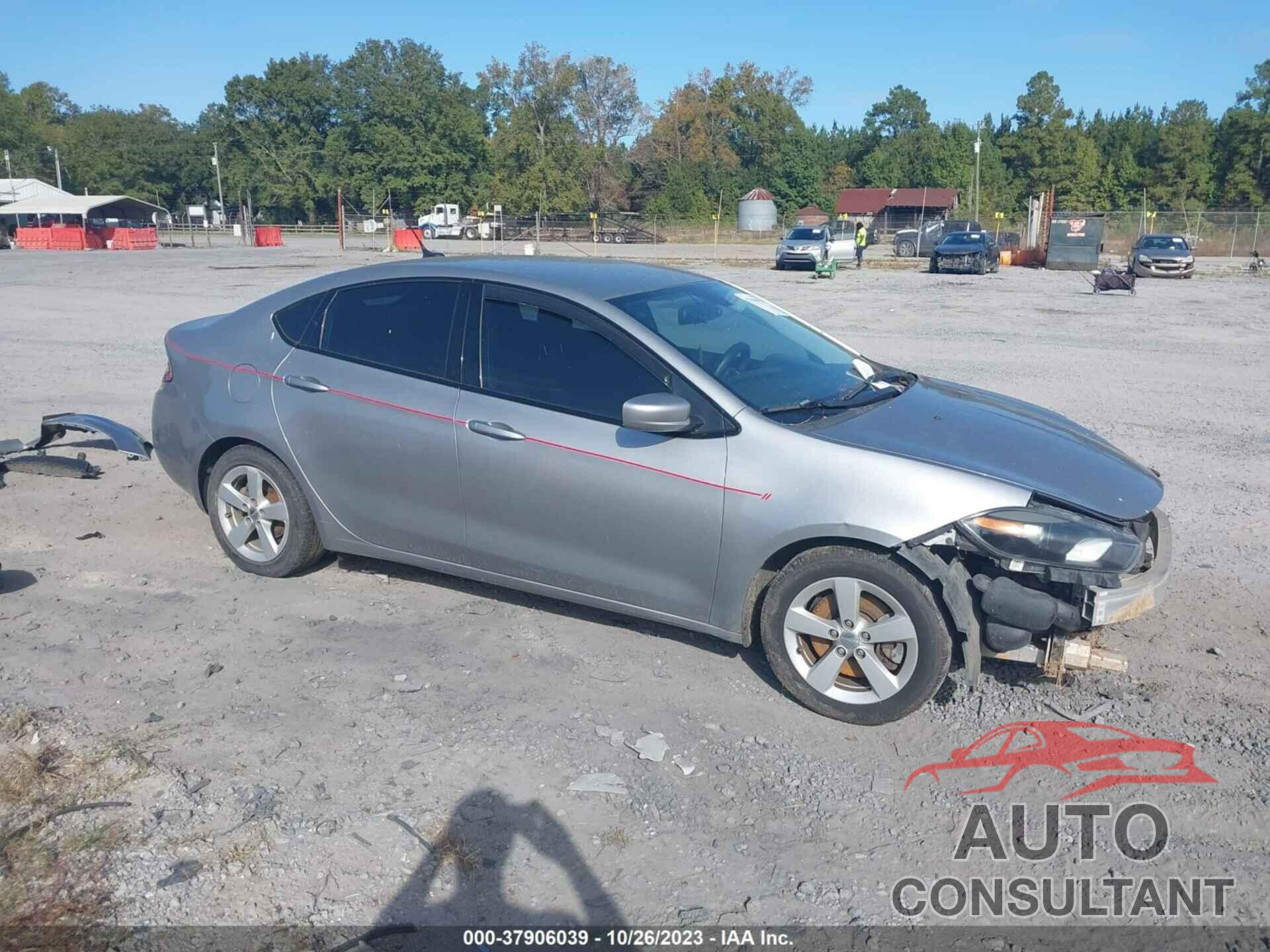 DODGE DART 2015 - 1C3CDFBB9FD180278