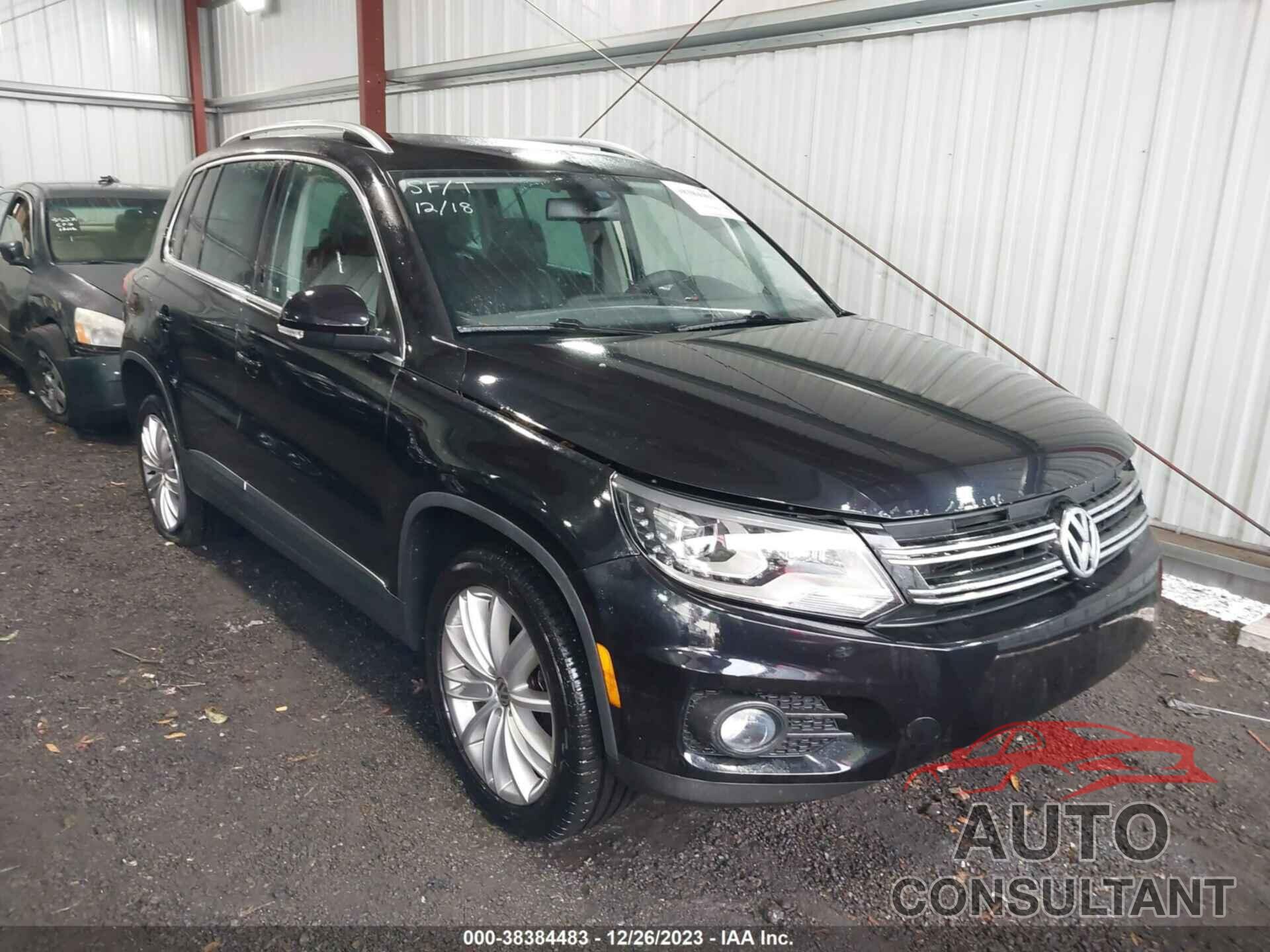 VOLKSWAGEN TIGUAN 2016 - WVGAV7AX7GK000355