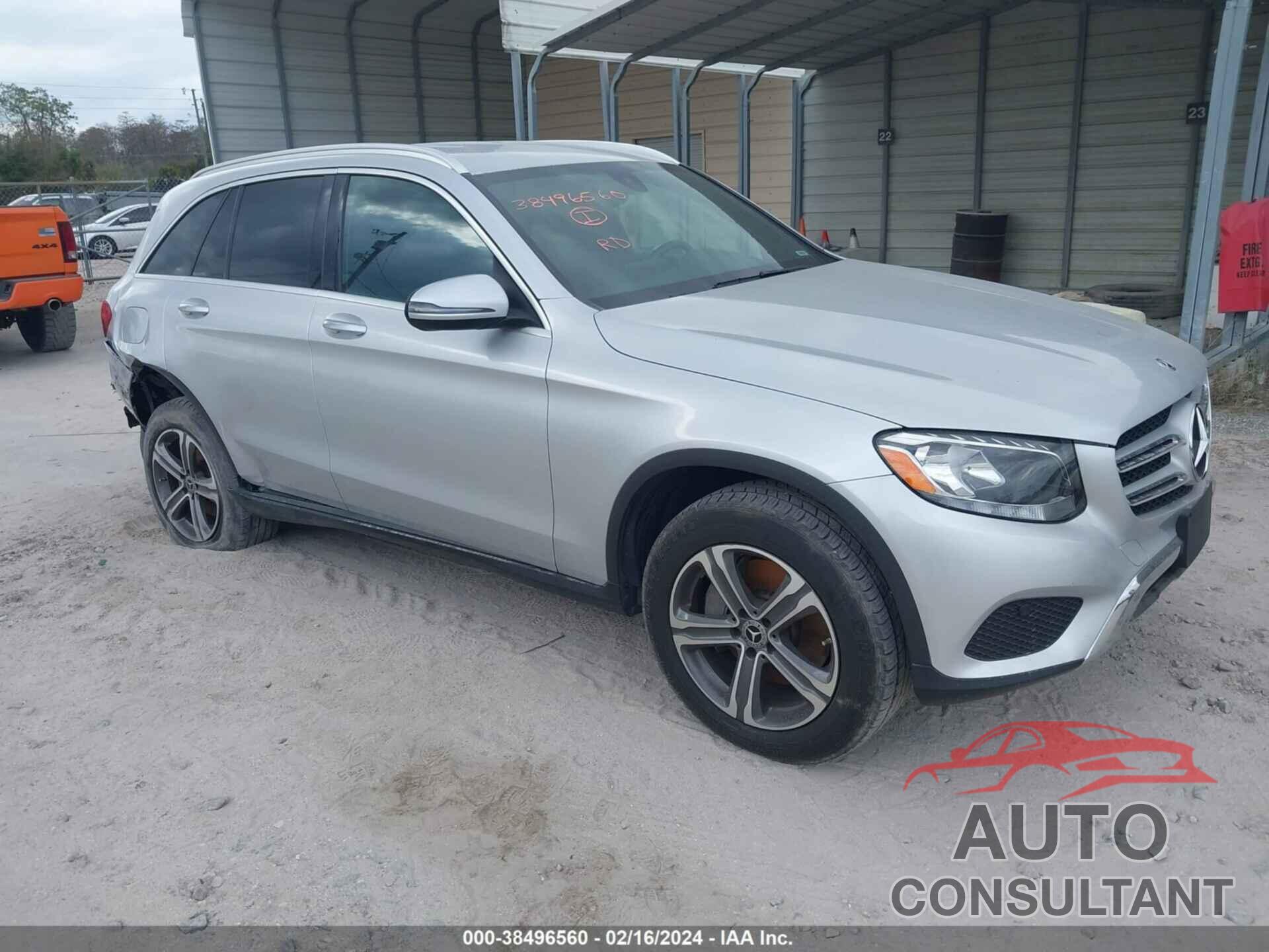 MERCEDES-BENZ GLC 2018 - WDC0G4KB0JV072090