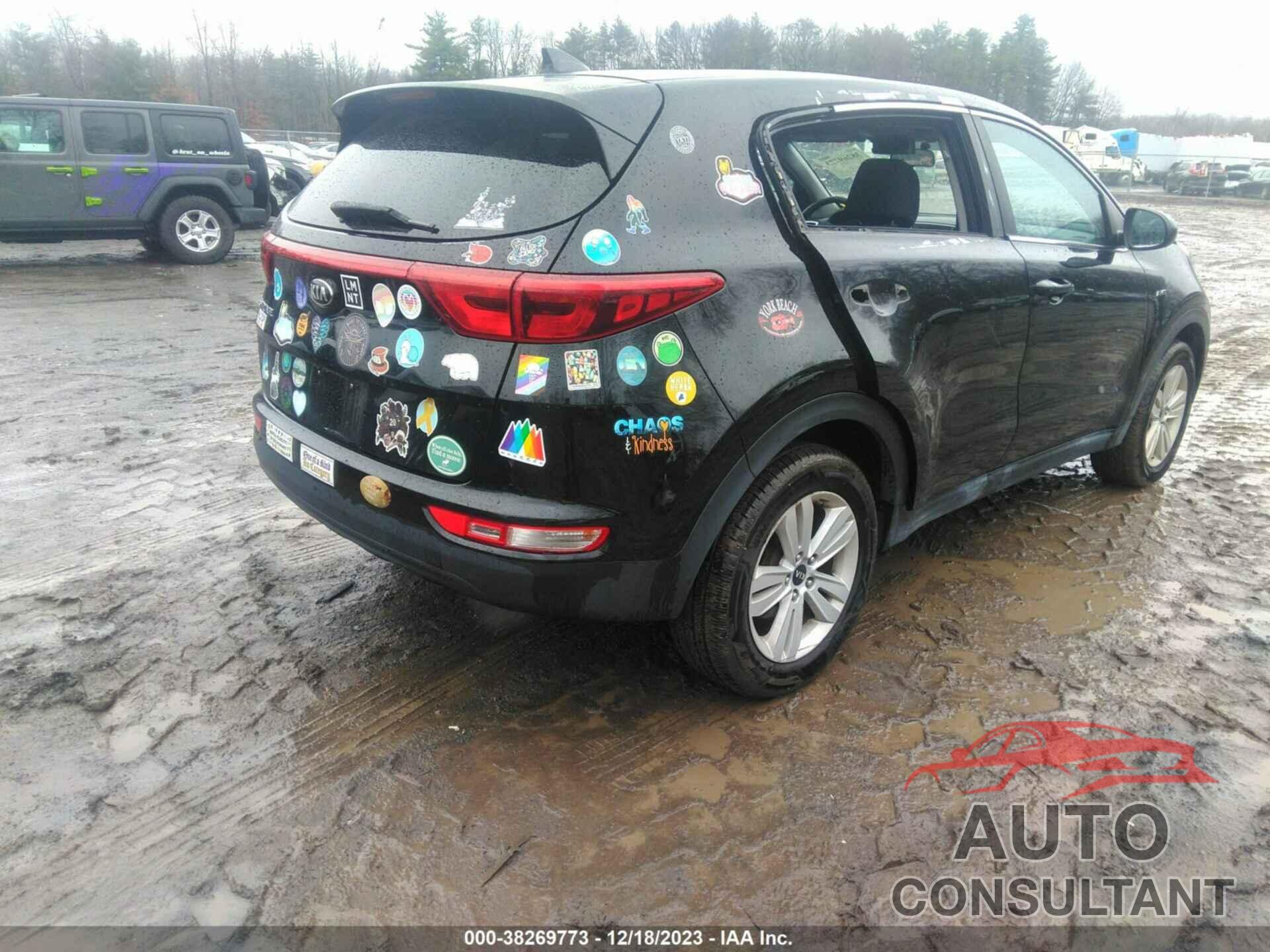 KIA SPORTAGE 2017 - KNDPMCAC7H7056100