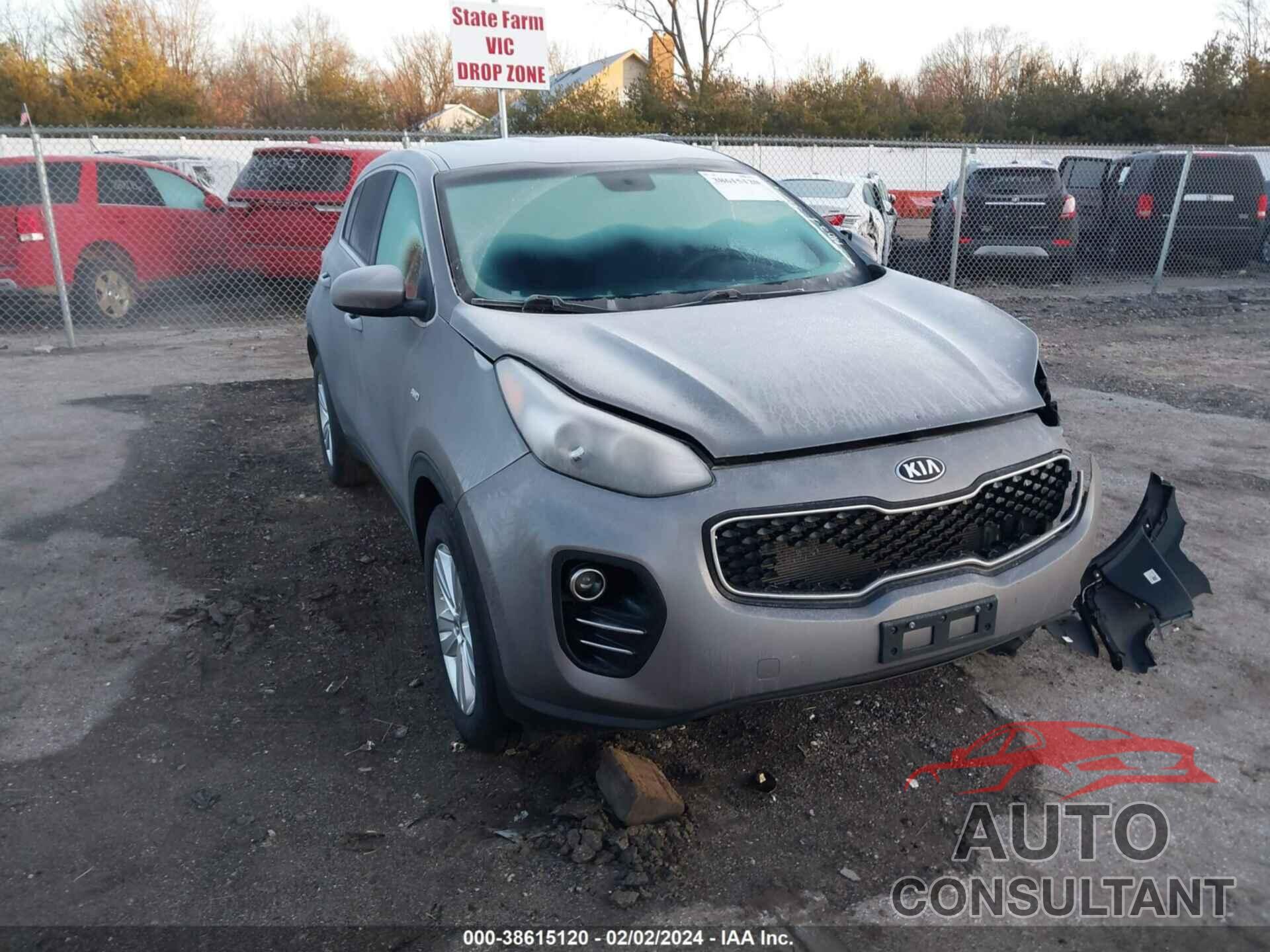 KIA SPORTAGE 2017 - KNDPMCAC4H7225022