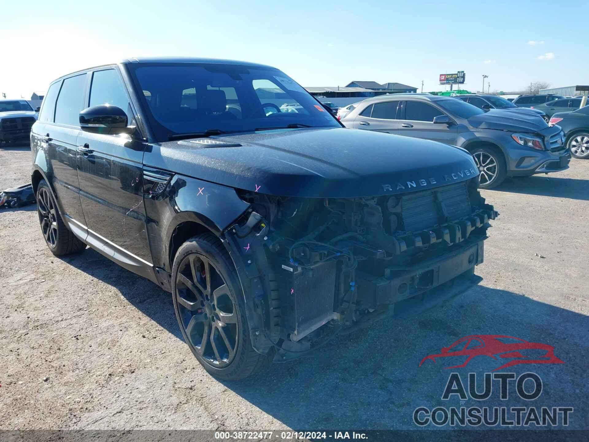 LAND ROVER RANGE ROVER SPORT 2016 - SALWR2EFXGA576491