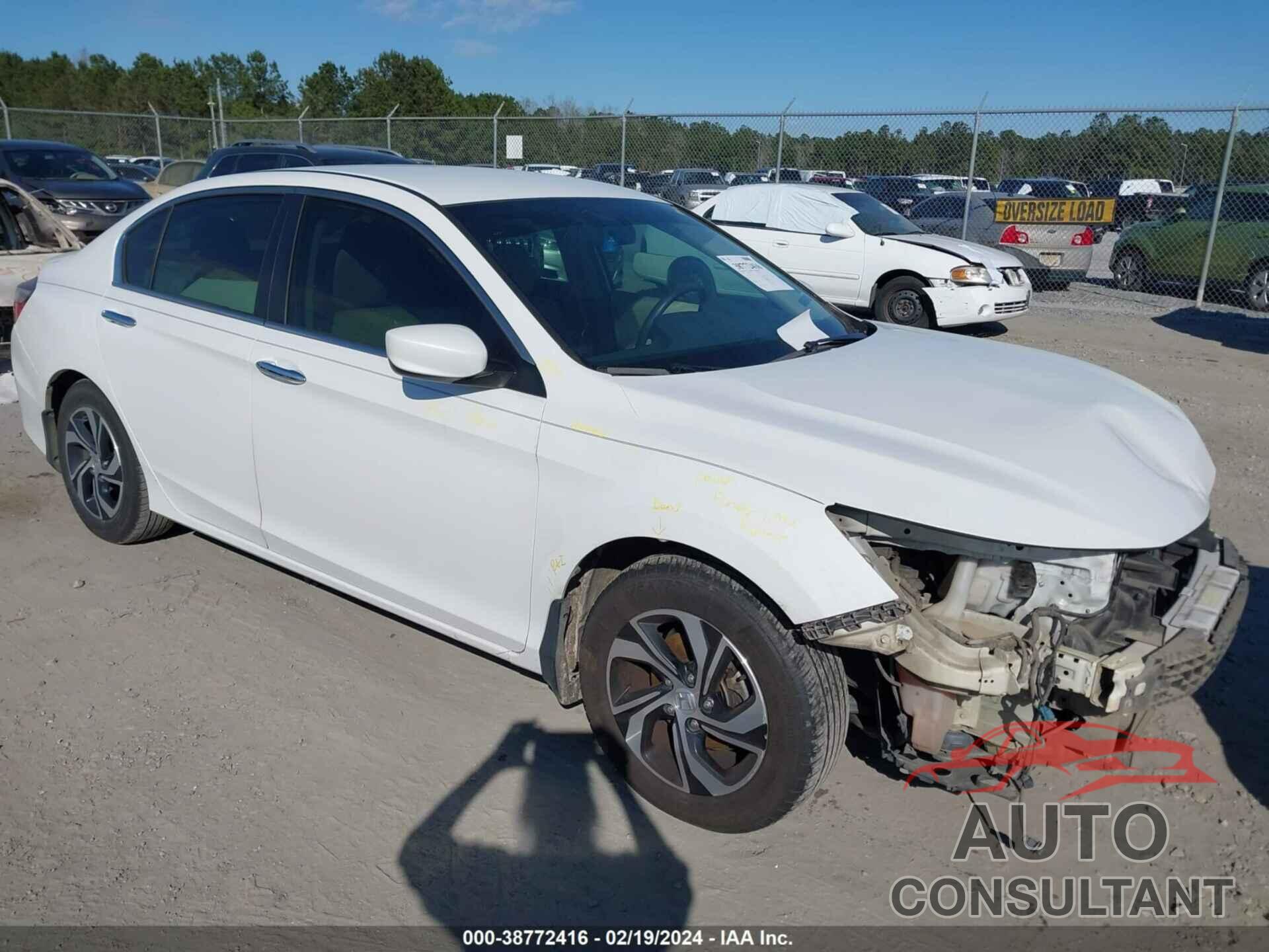 HONDA ACCORD 2016 - 1HGCR2F31GA131587