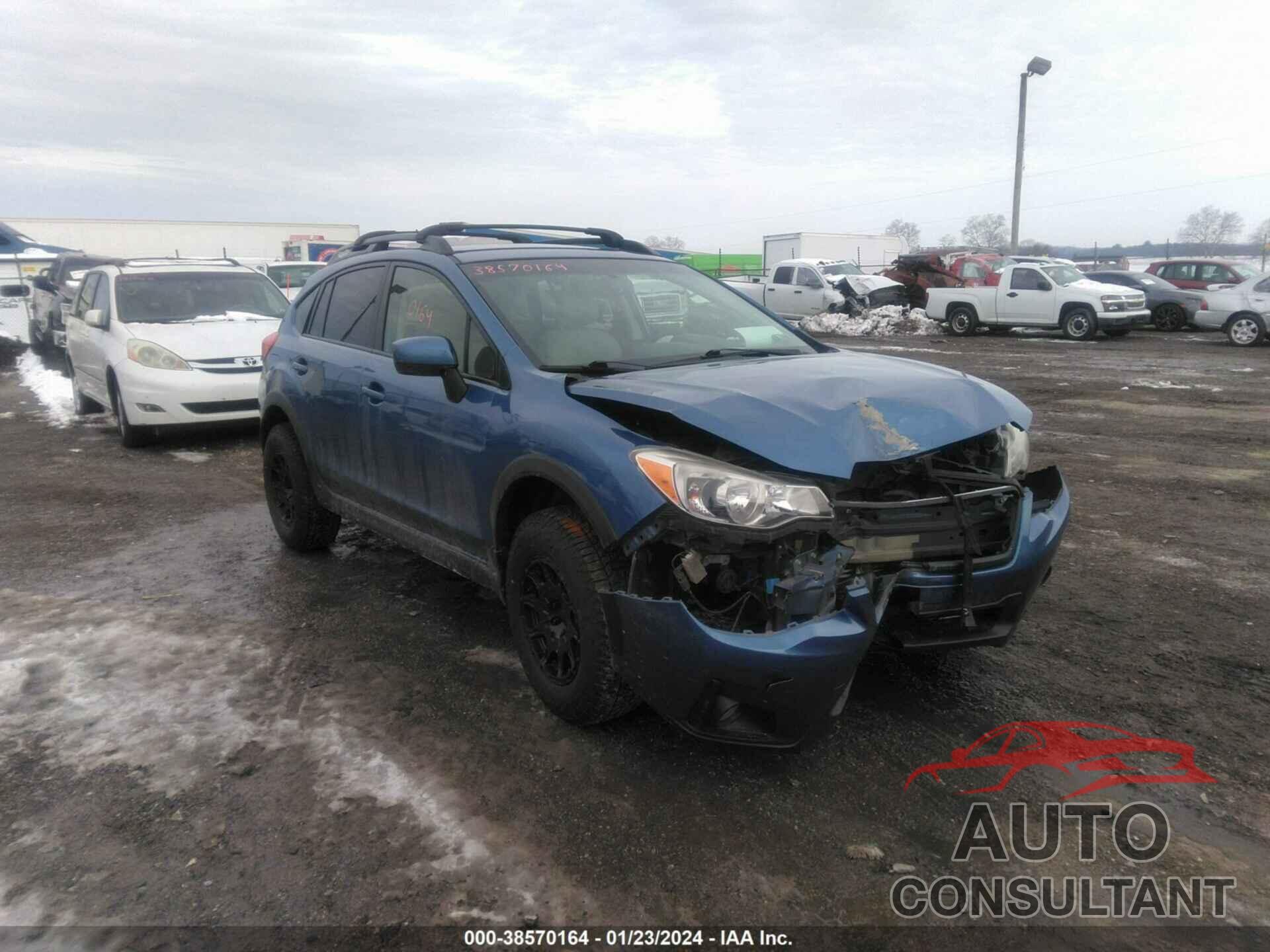 SUBARU CROSSTREK 2016 - JF2GPABC7G8246662