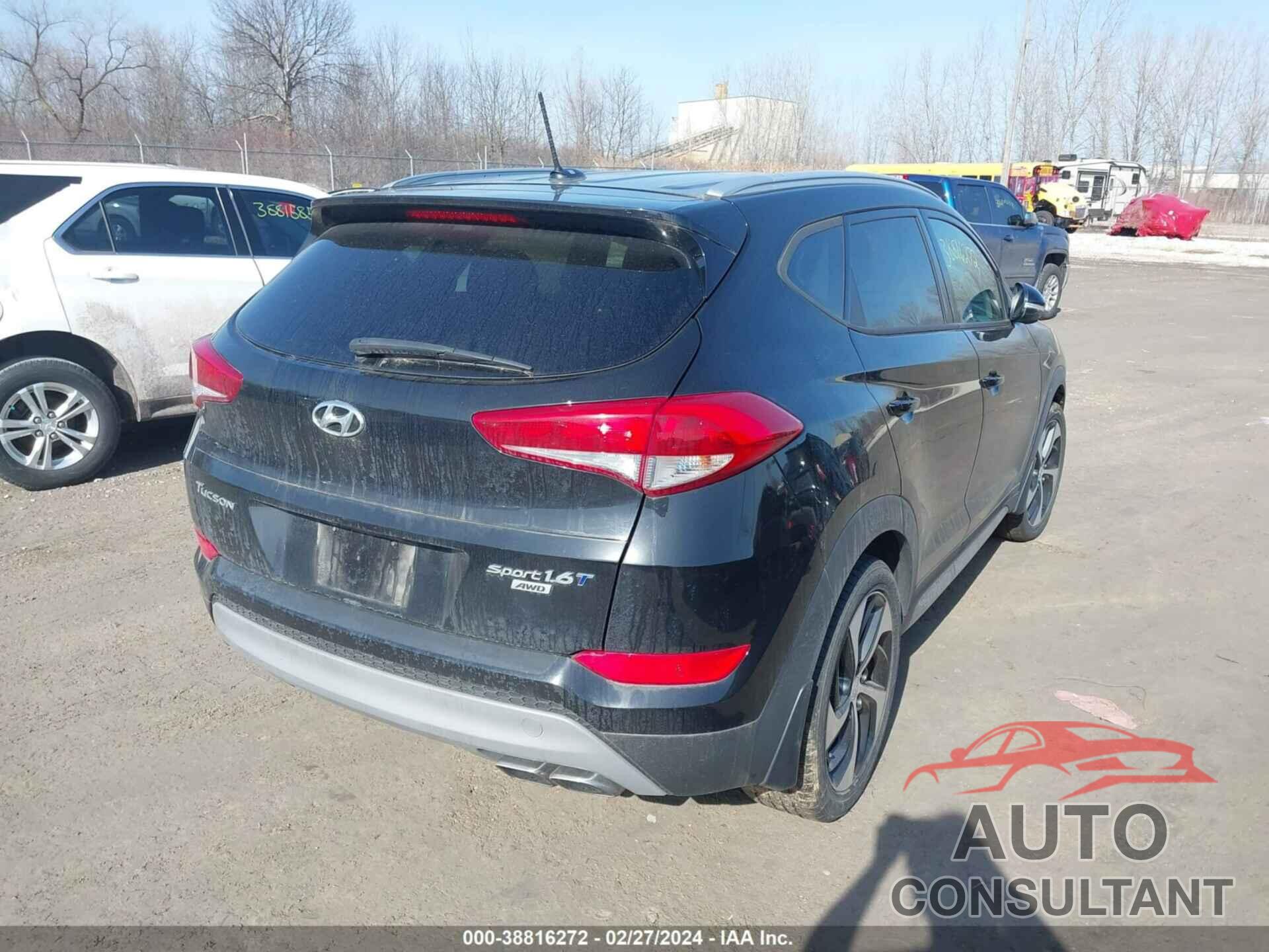 HYUNDAI TUCSON 2017 - KM8J3CA24HU358666