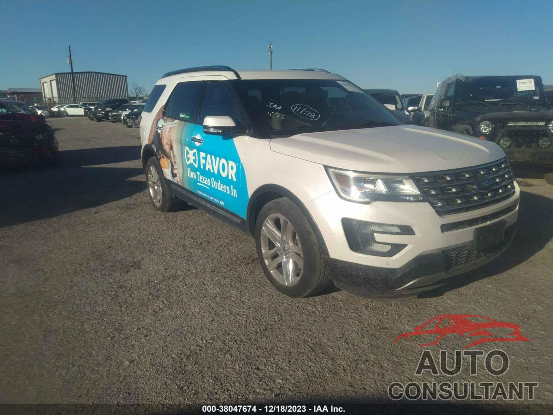 FORD EXPLORER 2017 - 1FM5K7F86HGA58683