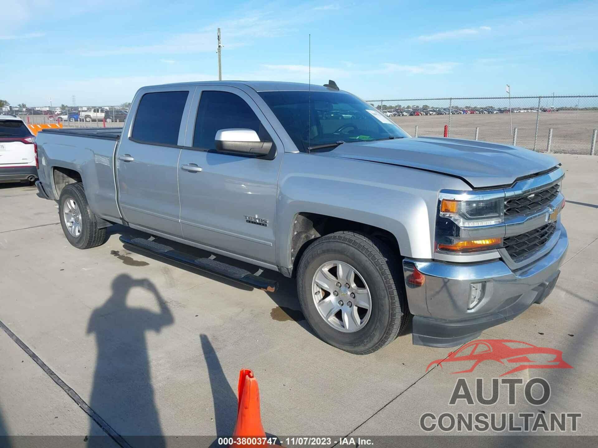 CHEVROLET SILVERADO 1500 2017 - 1GCPCREC6HF130791