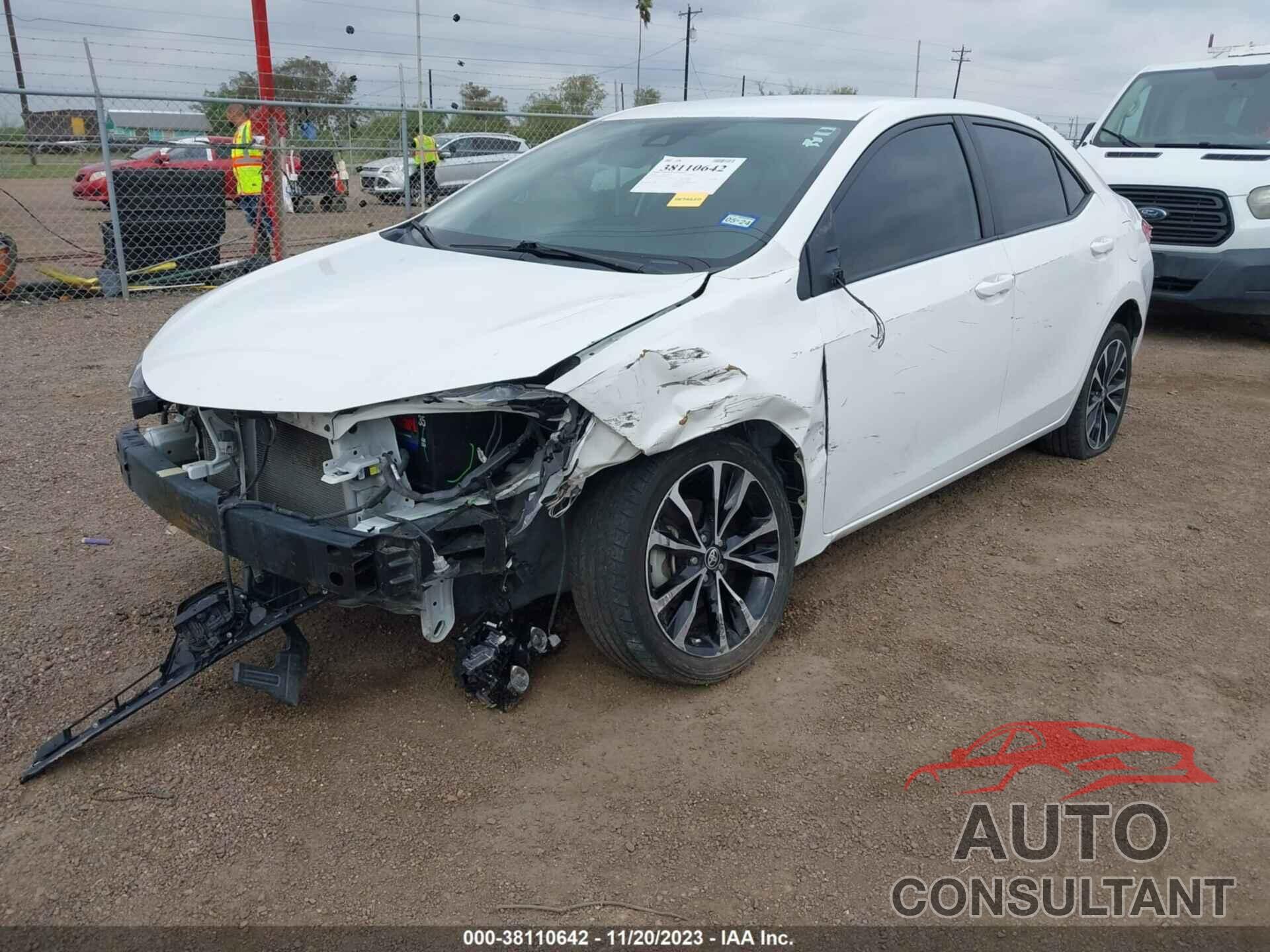 TOYOTA COROLLA 2019 - 5YFBURHE1KP904711