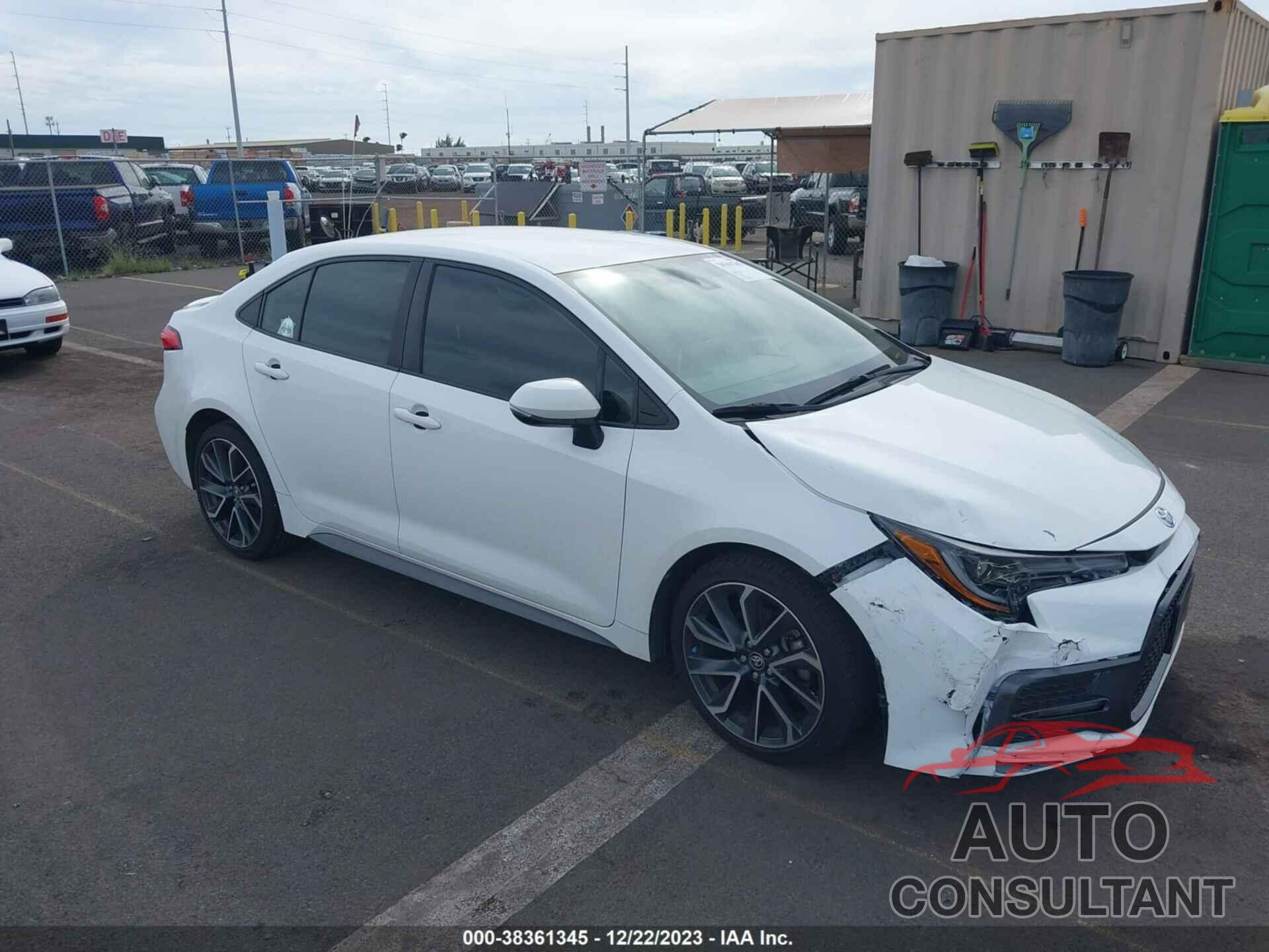 TOYOTA COROLLA 2021 - JTDS4MCE2MJ062401