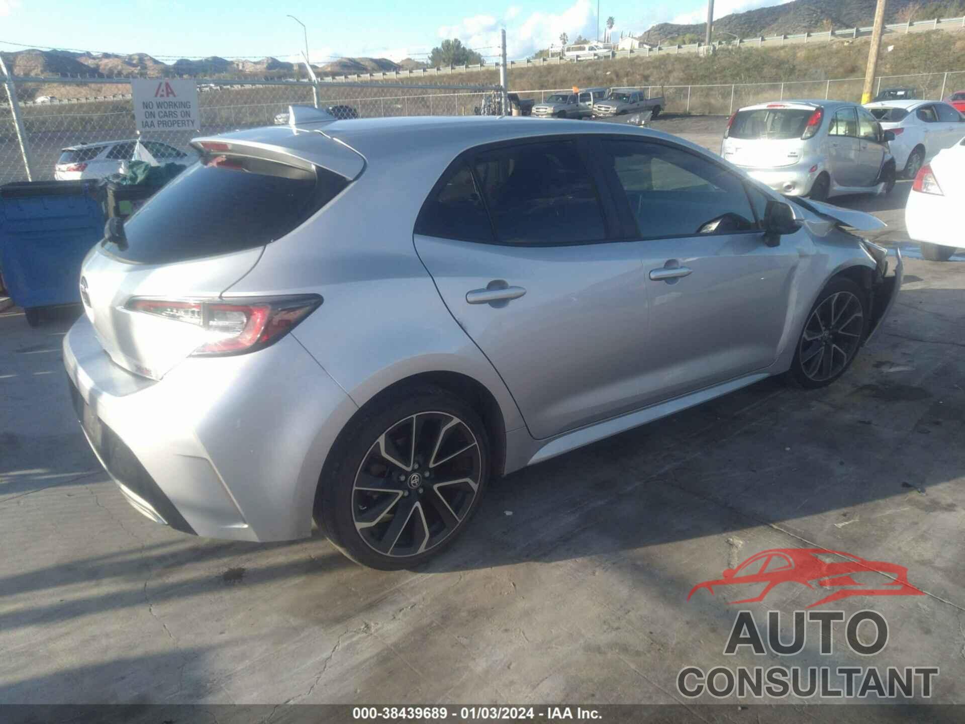 TOYOTA COROLLA 2021 - JTNC4MBE2M3112946