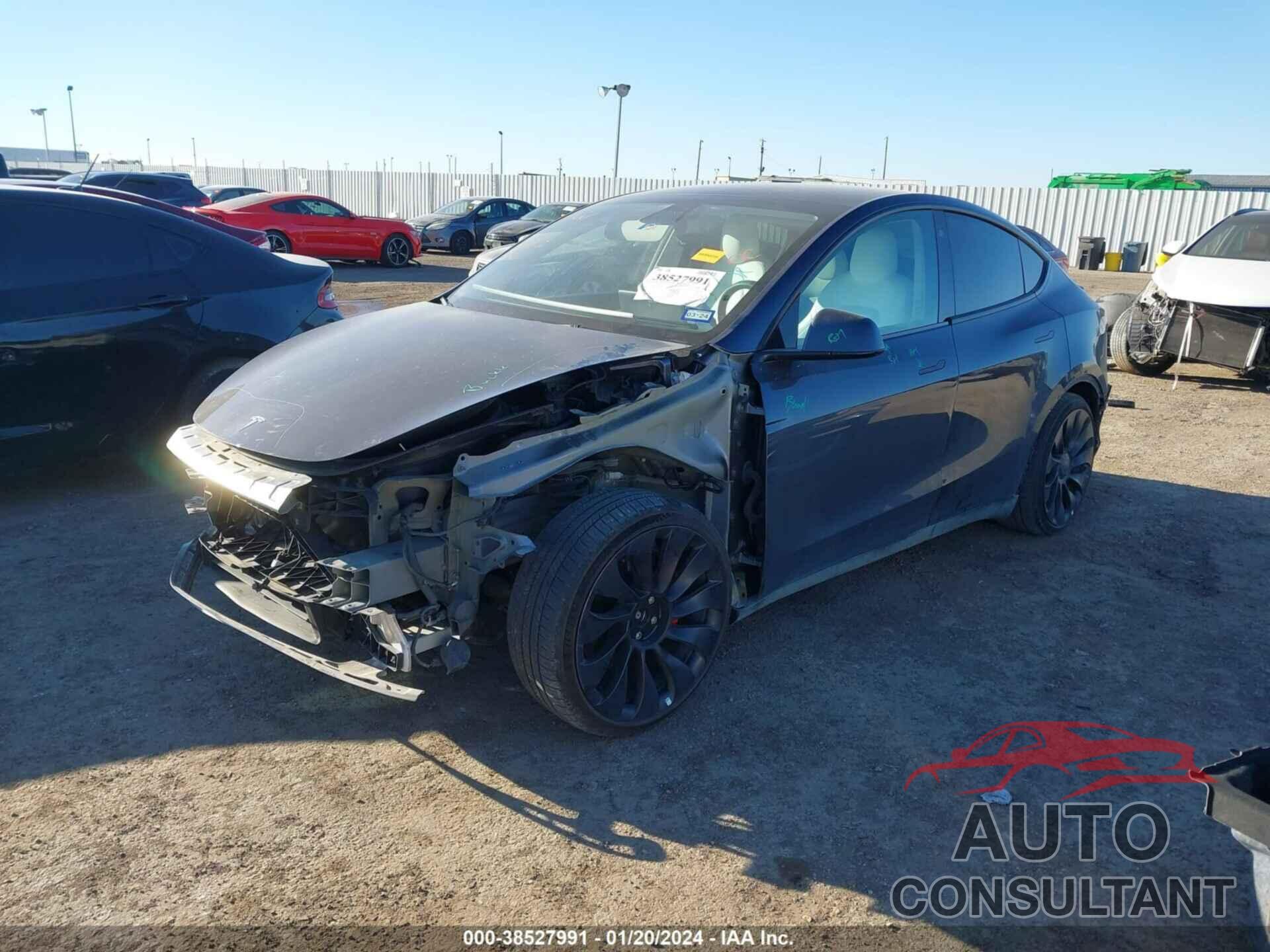 TESLA MODEL Y 2022 - 7SAYGDEF1NF397393