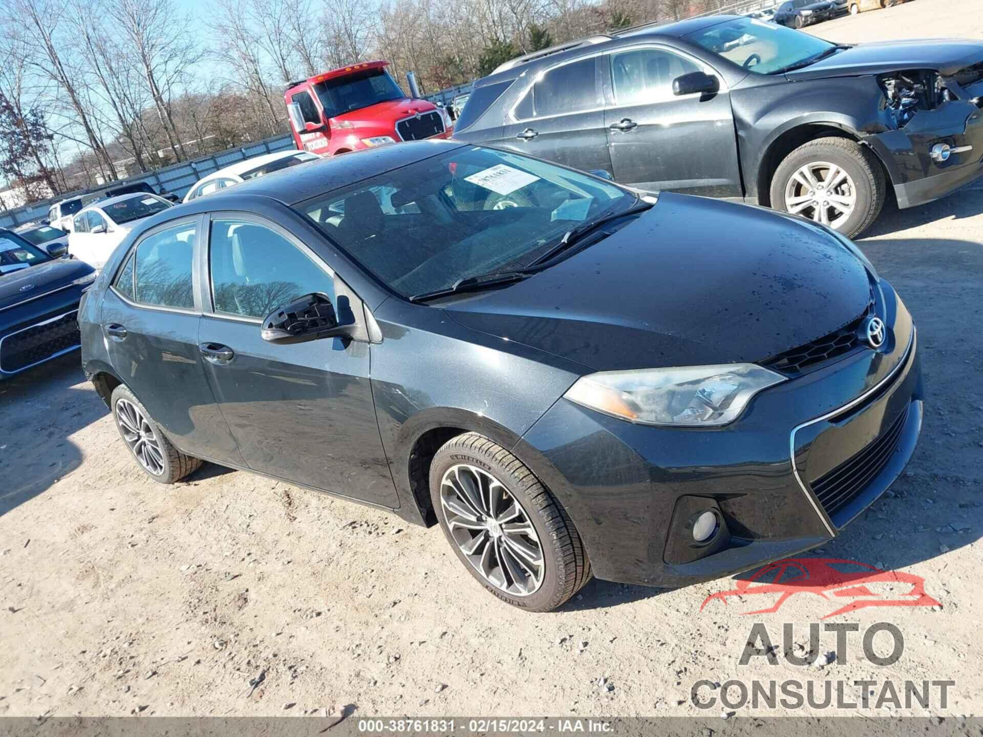 TOYOTA COROLLA 2016 - 2T1BURHE1GC484763