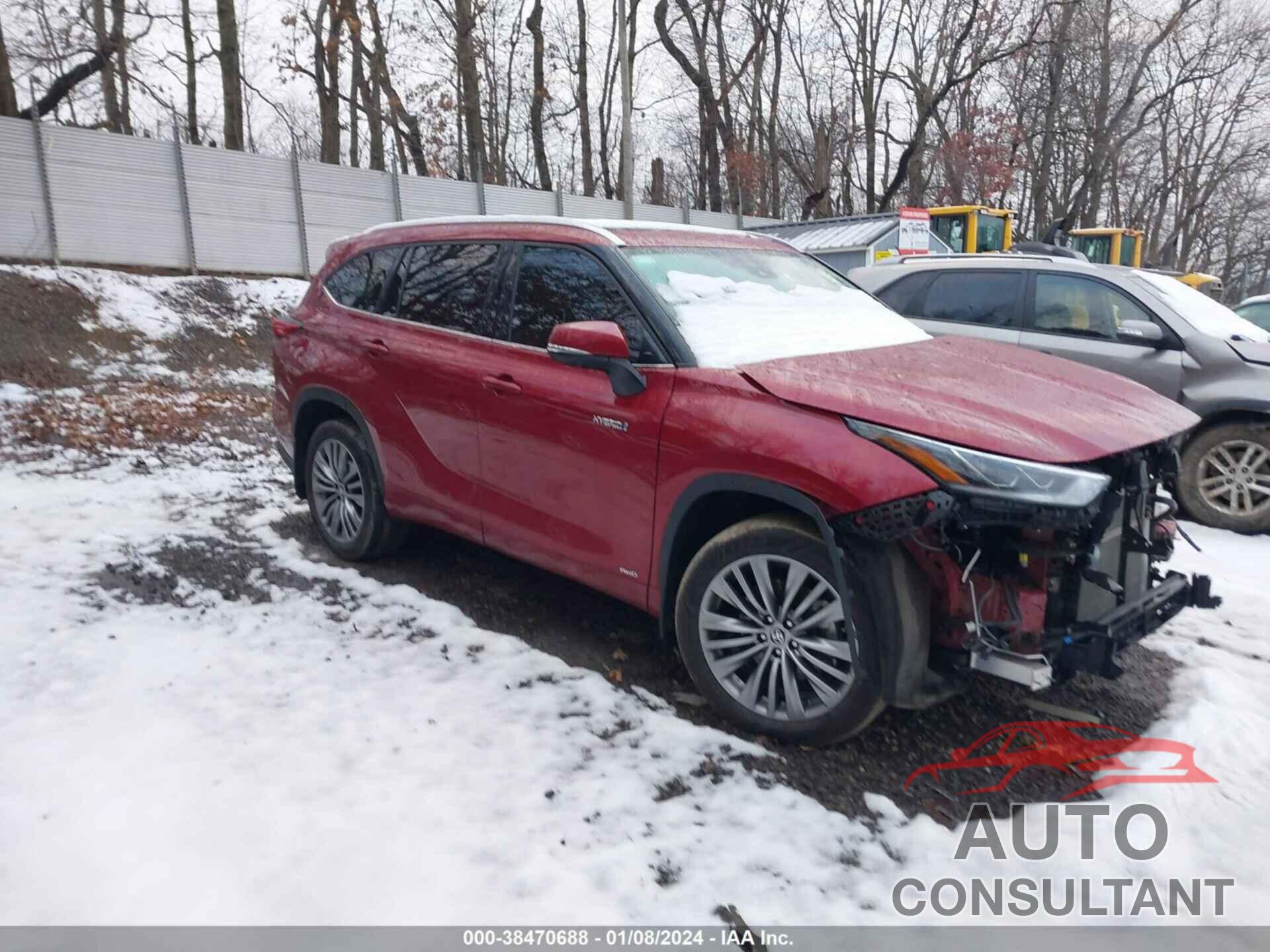 TOYOTA HIGHLANDER 2021 - 5TDEBRCH0MS068226