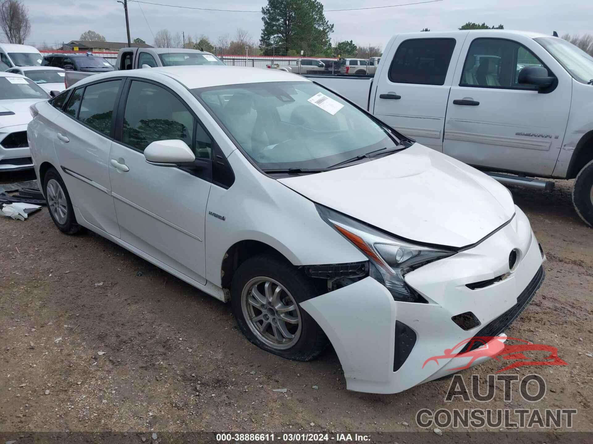 TOYOTA PRIUS 2017 - JTDKBRFUXH3035429