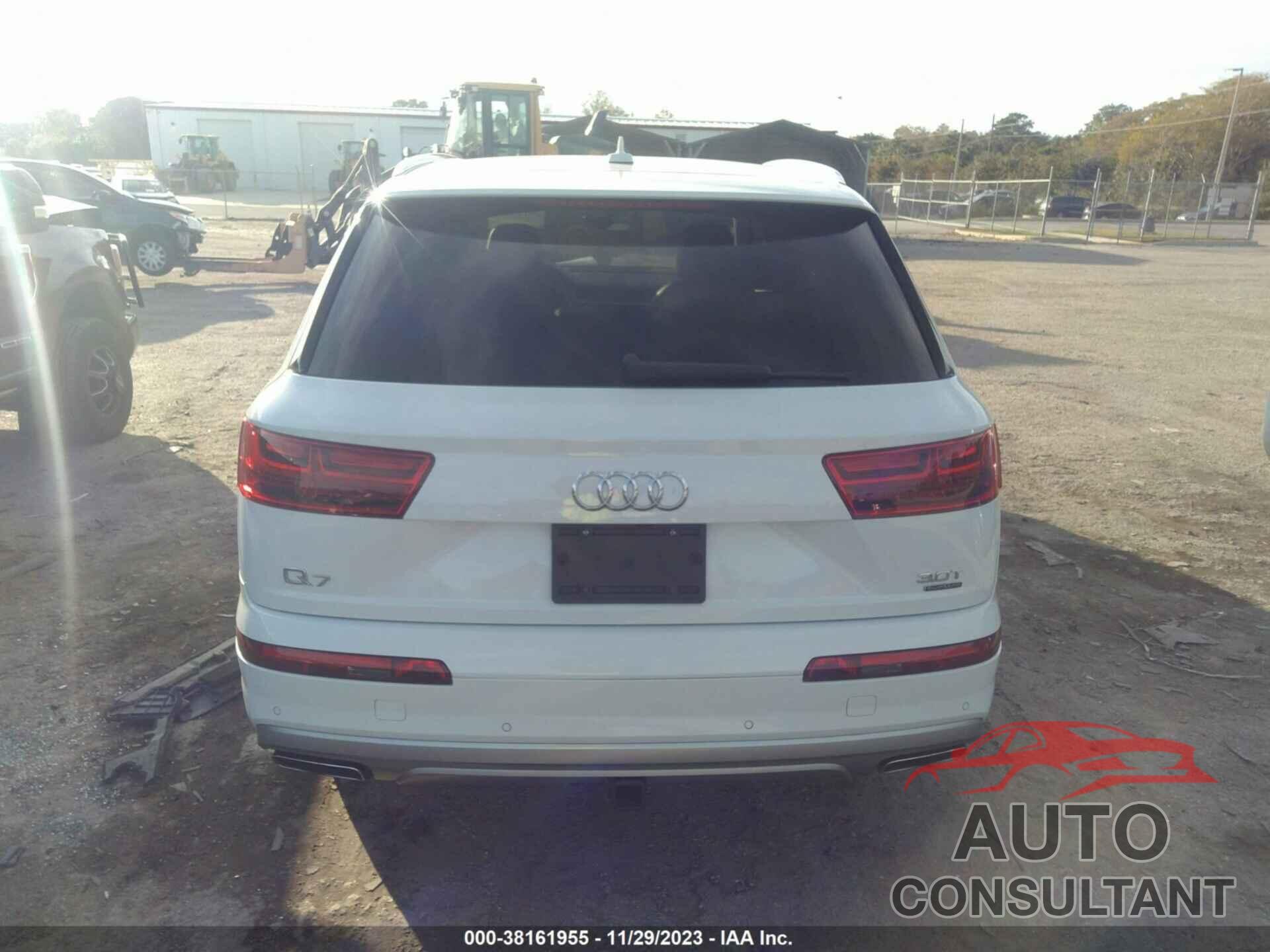 AUDI Q7 2017 - WA1AAAF74HD057876