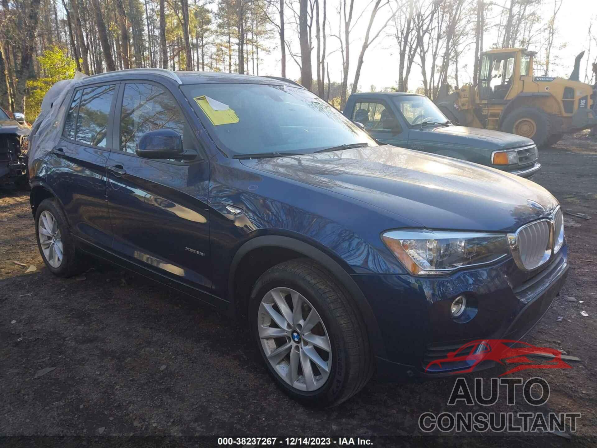 BMW X3 2017 - 5UXWX9C34H0T24899