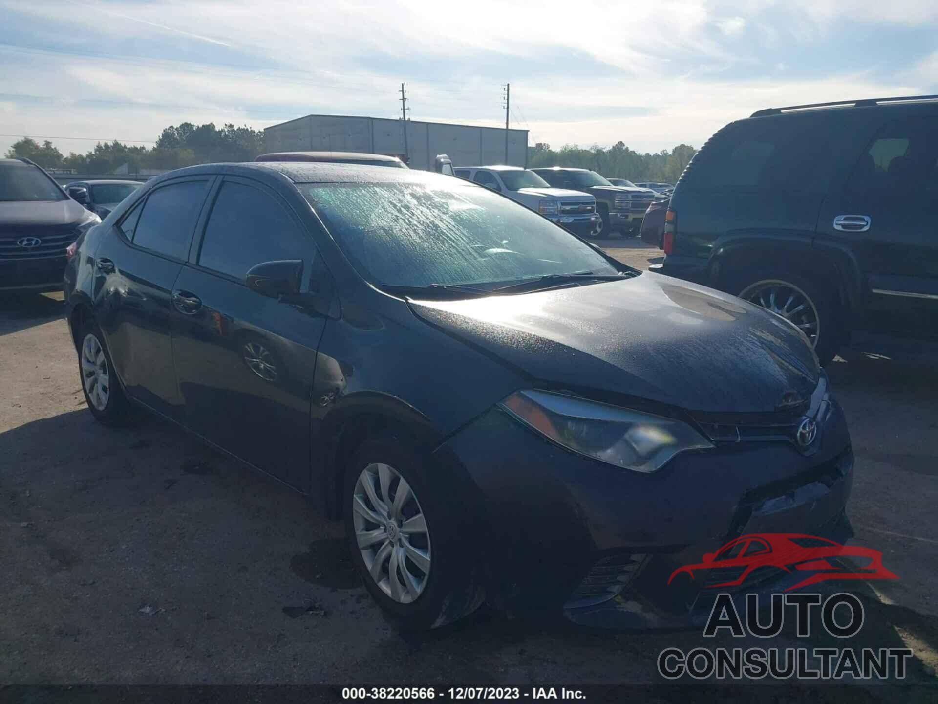 TOYOTA COROLLA 2016 - 5YFBURHE8GP530945