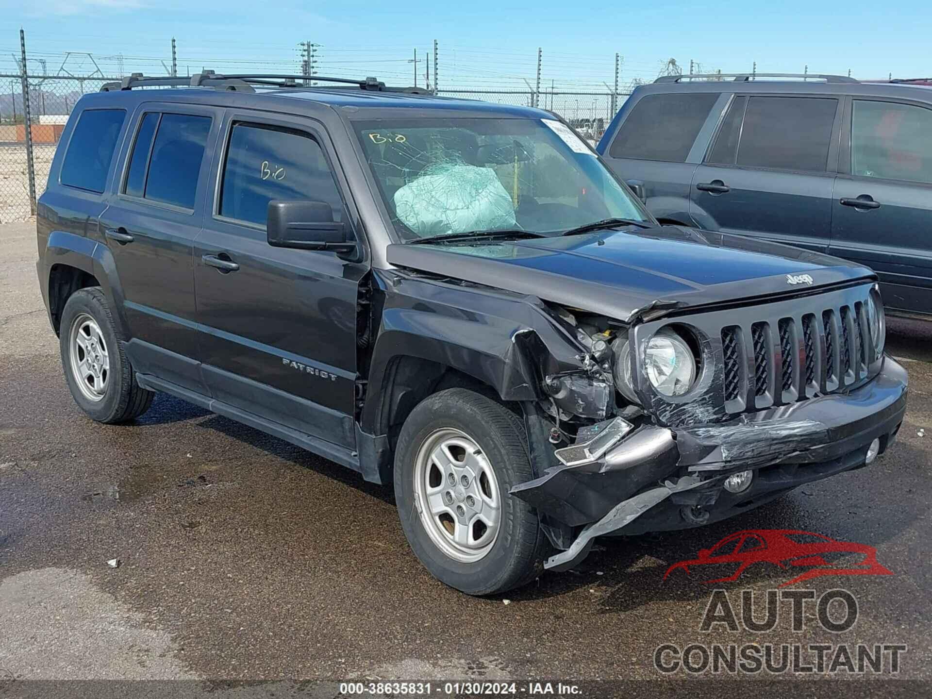 JEEP PATRIOT 2016 - 1C4NJPBB6GD770264