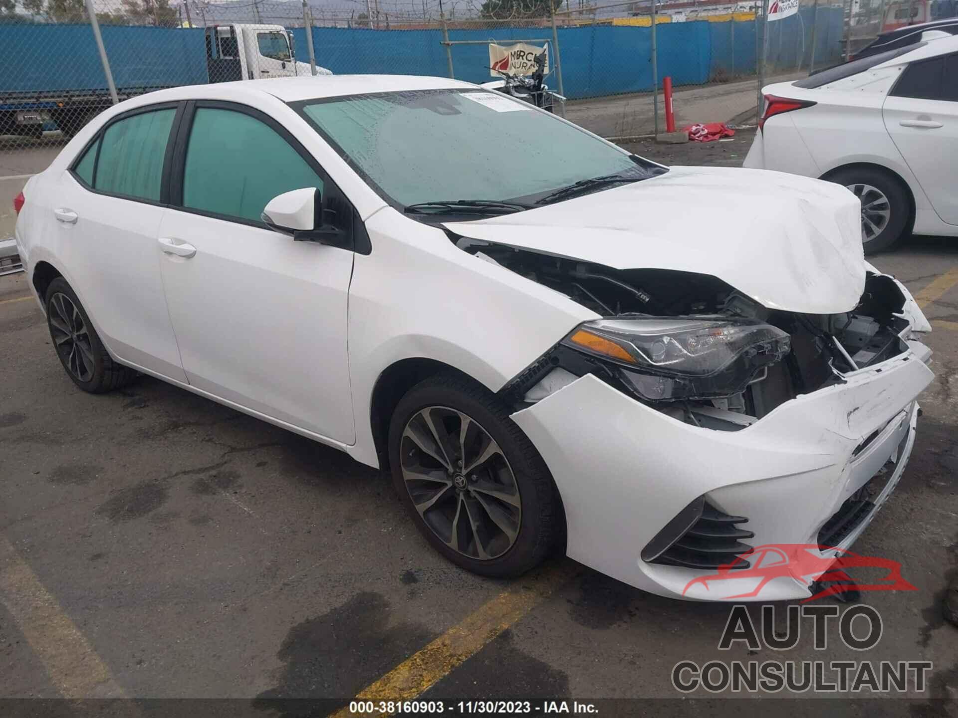 TOYOTA COROLLA 2017 - 2T1BURHE2HC802925