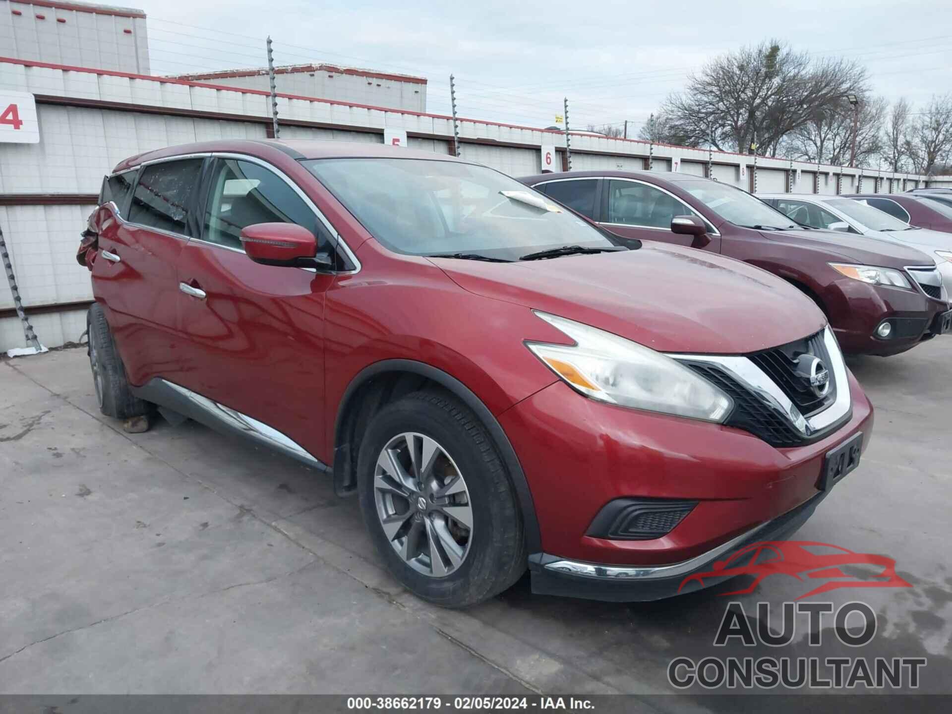 NISSAN MURANO 2016 - 5N1AZ2MH9GN108258