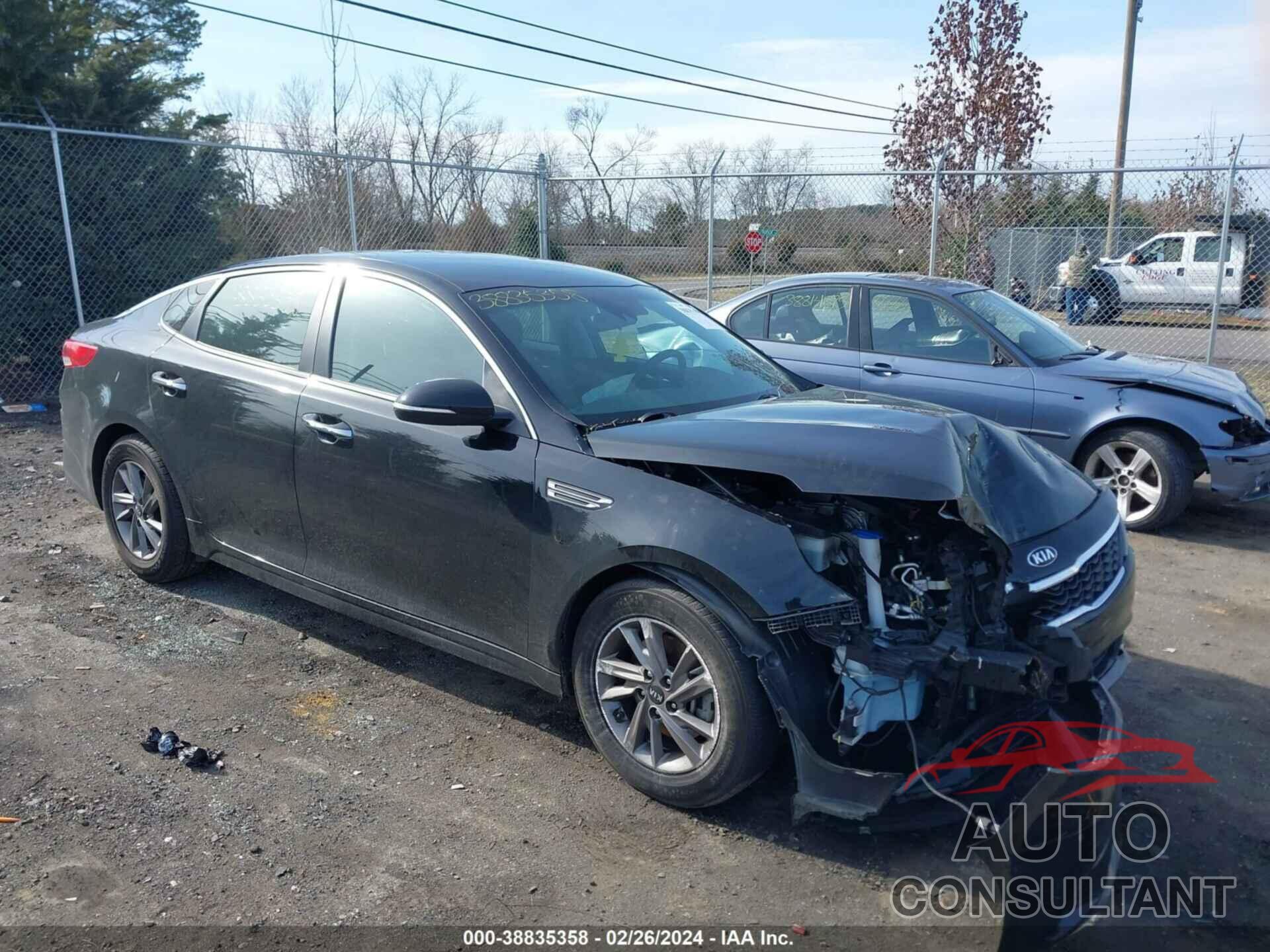 KIA OPTIMA 2020 - 5XXGT4L3XLG442984
