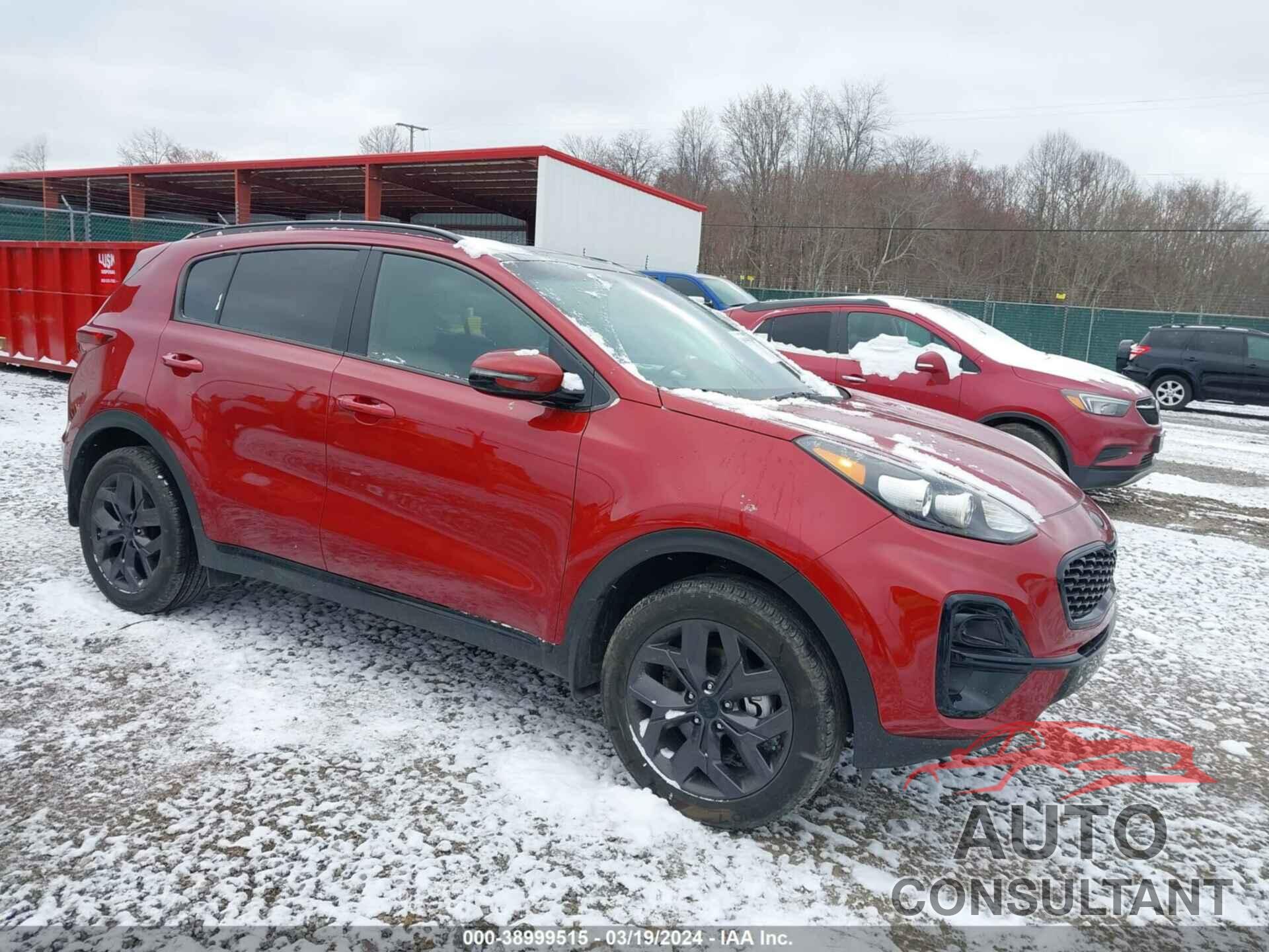 KIA SPORTAGE 2022 - KNDP6CAC3N7998361