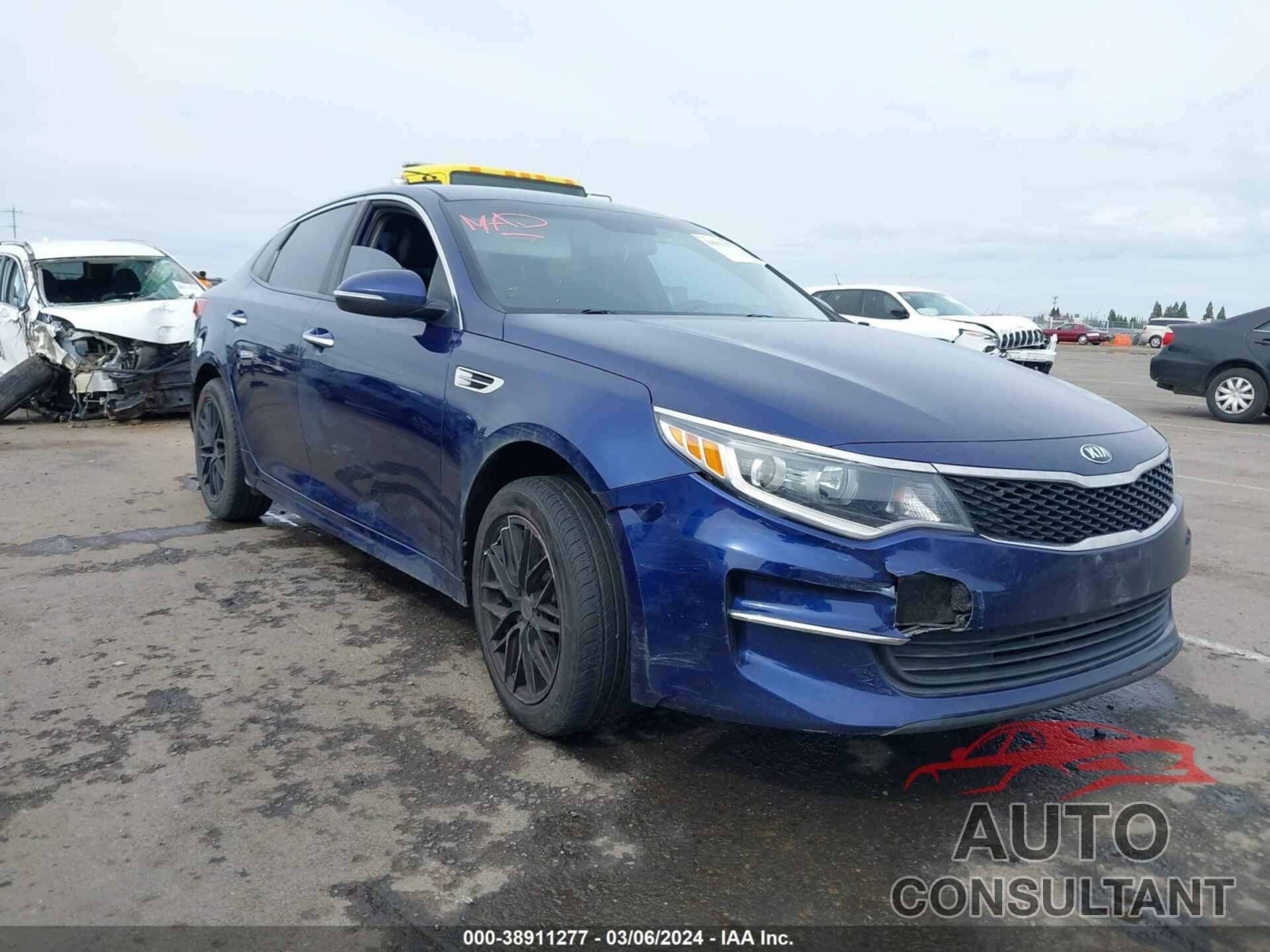 KIA OPTIMA 2017 - 5XXGT4L35HG140302