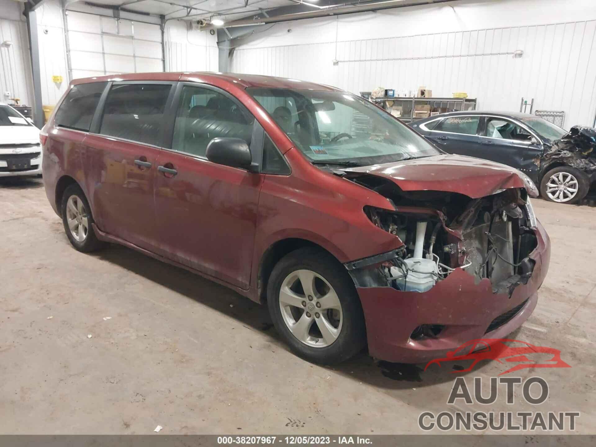 TOYOTA SIENNA 2017 - 5TDZZ3DC8HS798145