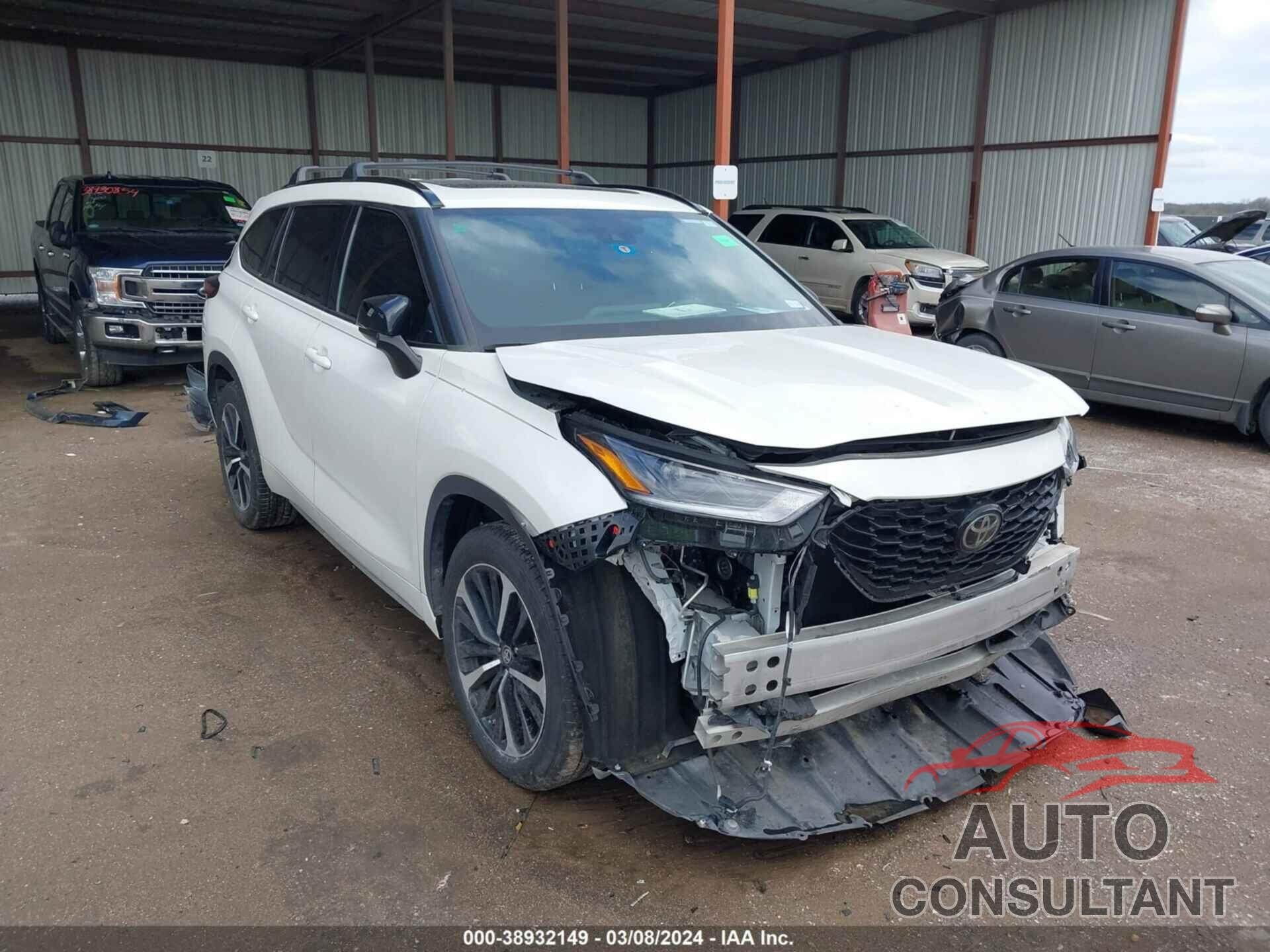 TOYOTA HIGHLANDER 2021 - 5TDLZRAH6MS035107