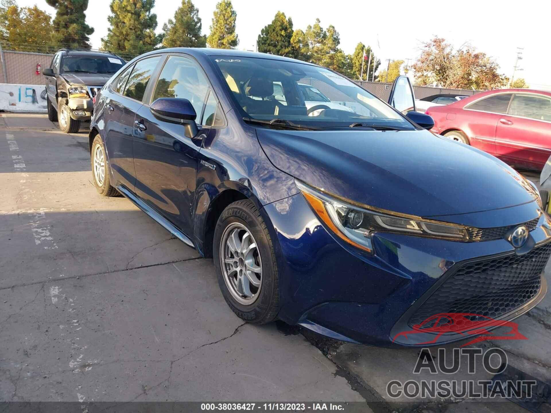 TOYOTA COROLLA 2020 - JTDEBRBE7LJ017454