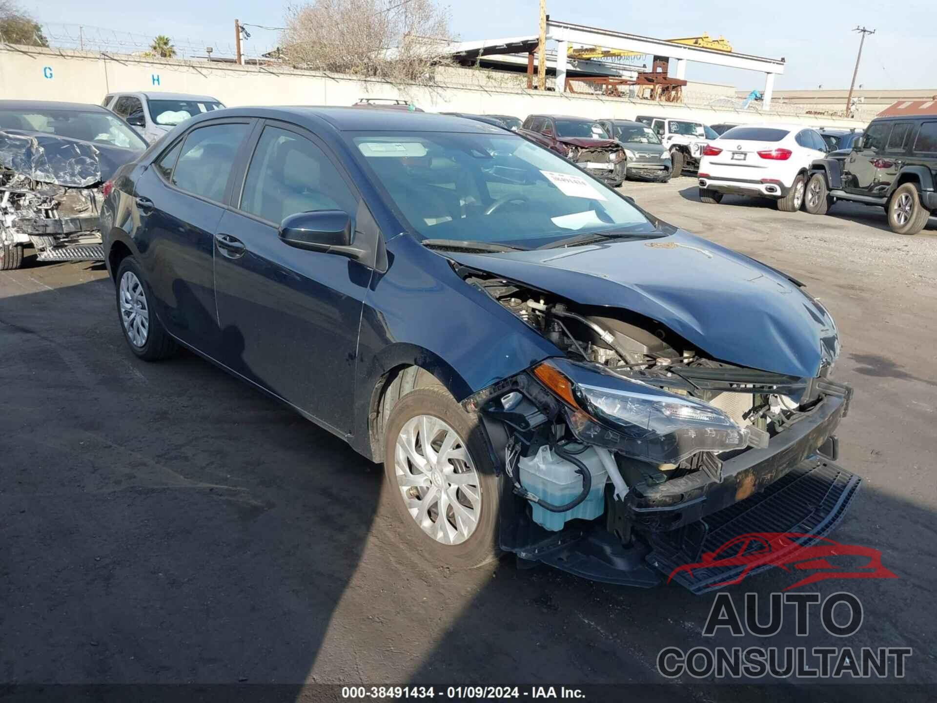 TOYOTA COROLLA 2019 - 5YFBURHE6KP907622