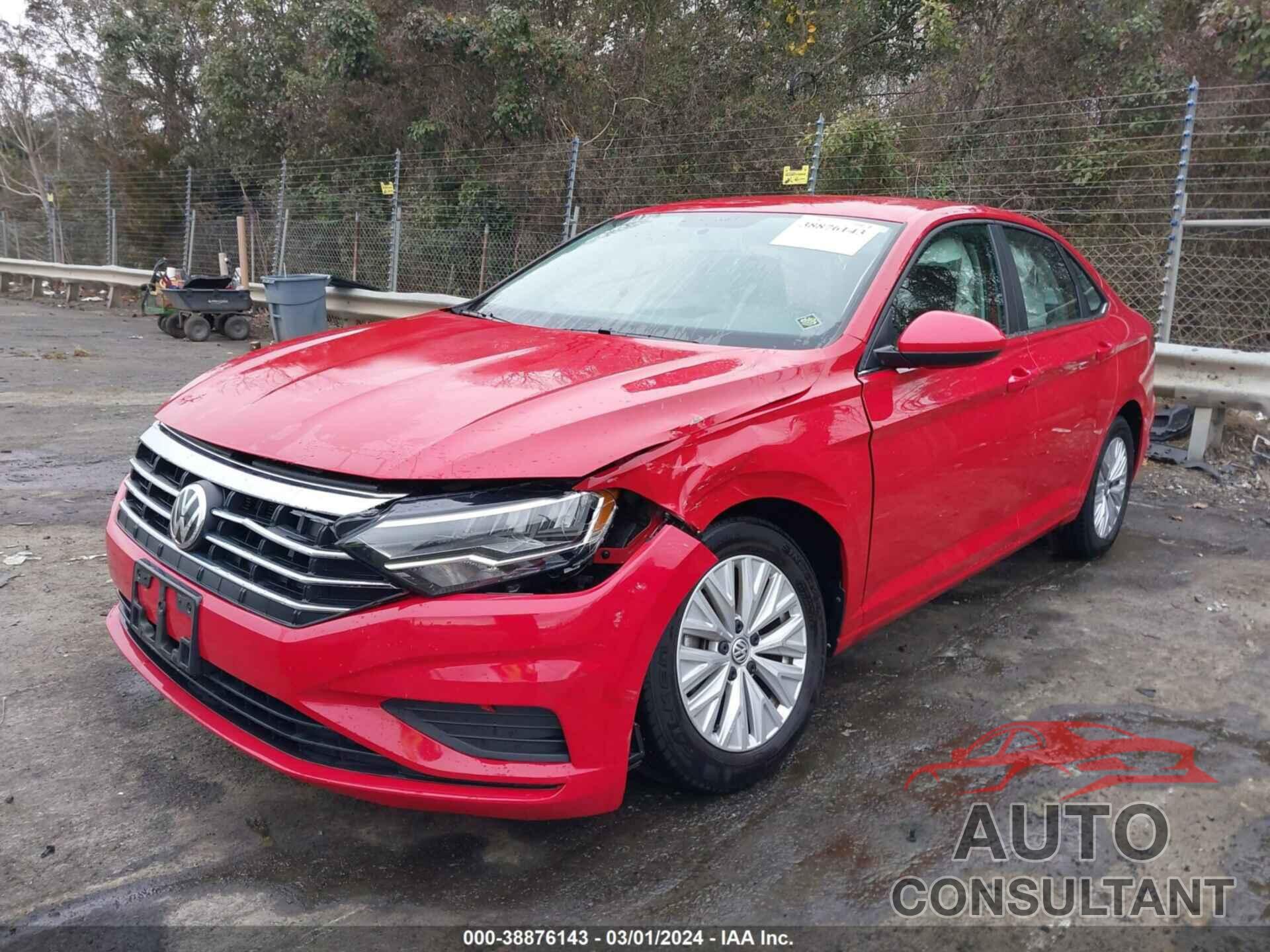 VOLKSWAGEN JETTA 2019 - 3VWN57BU3KM226949