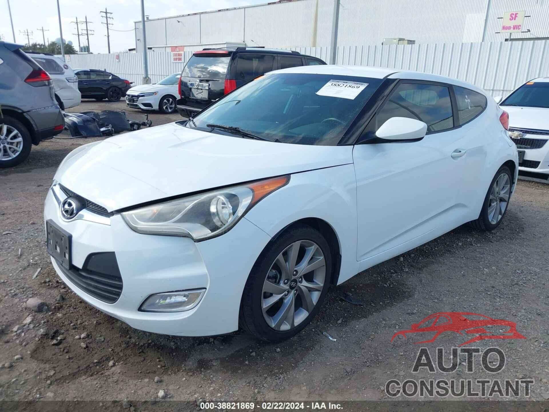 HYUNDAI VELOSTER 2017 - KMHTC6AD6HU311215