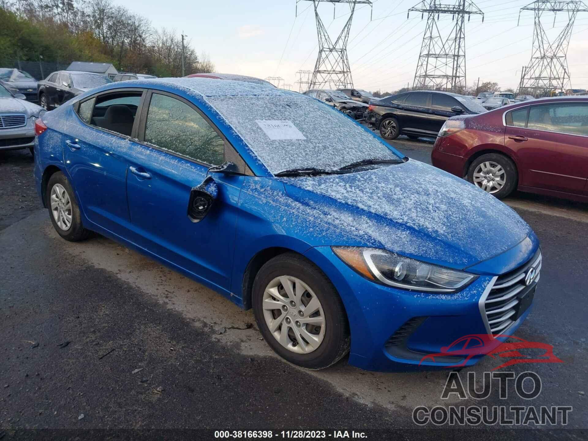 HYUNDAI ELANTRA 2017 - 5NPD74LF3HH211390