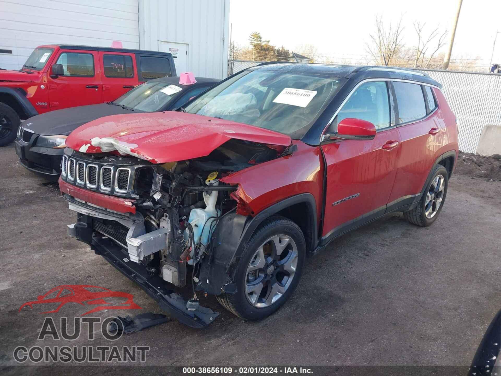 JEEP COMPASS 2018 - 3C4NJDCB7JT201549
