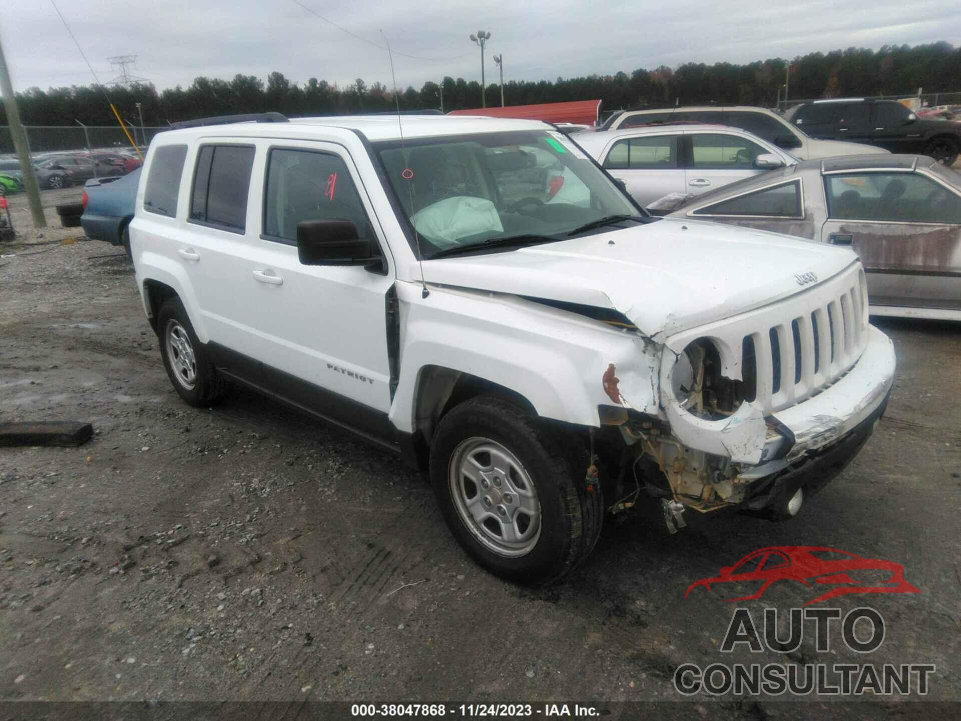 JEEP PATRIOT 2016 - 1C4NJPBA0GD744167