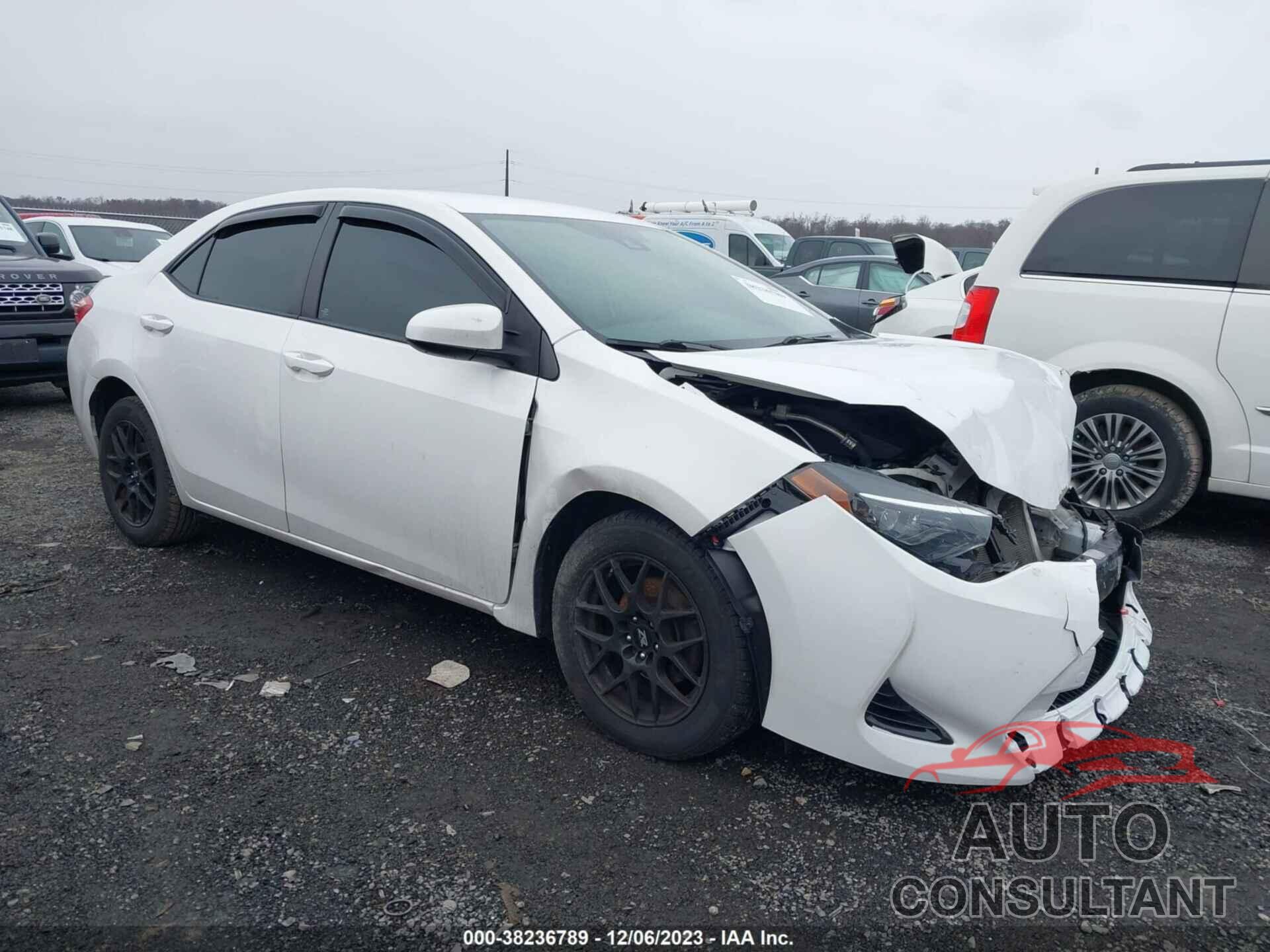 TOYOTA COROLLA 2017 - 2T1BURHE1HC912221