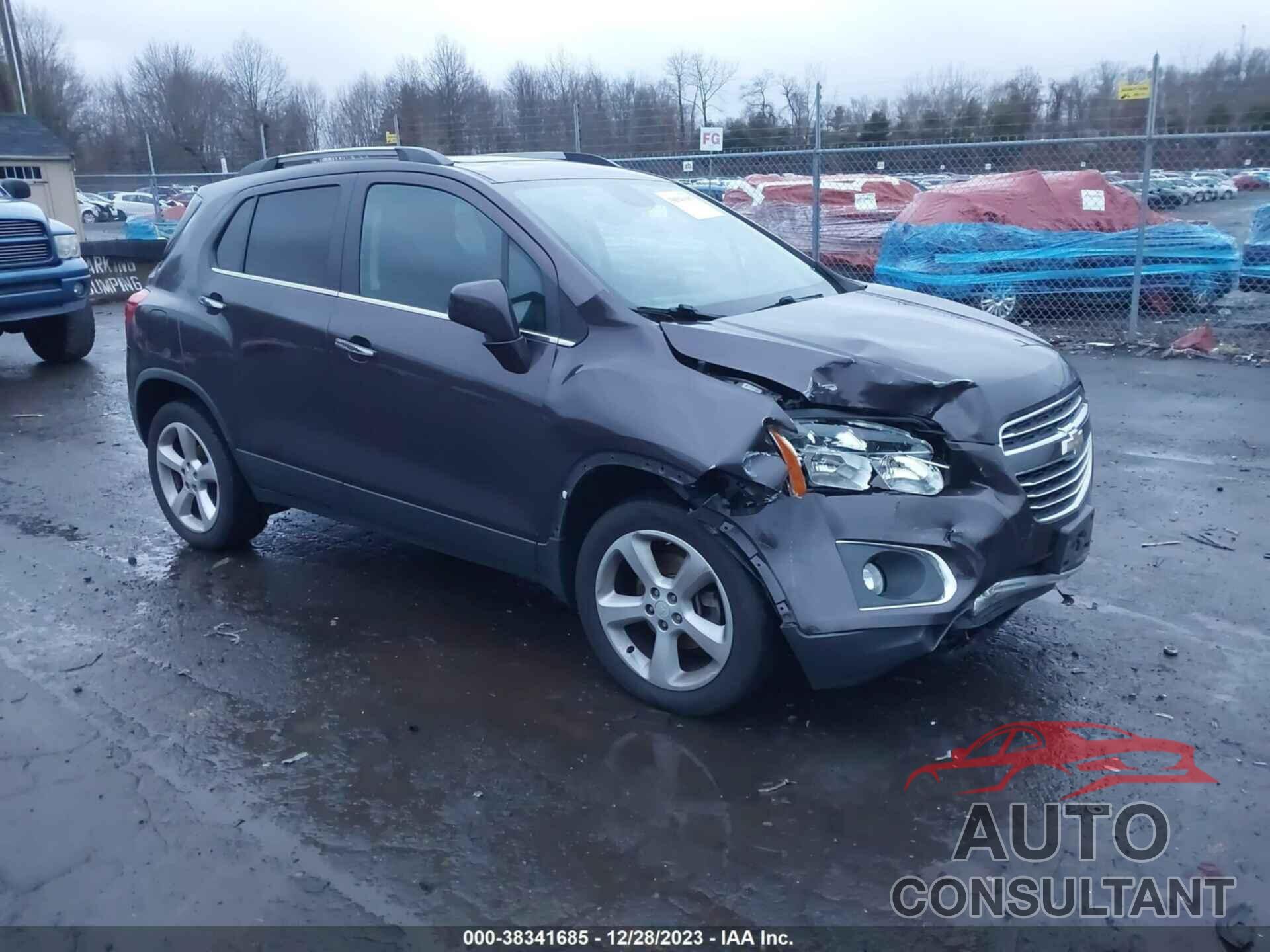 CHEVROLET TRAX 2016 - 3GNCJRSB5GL121625