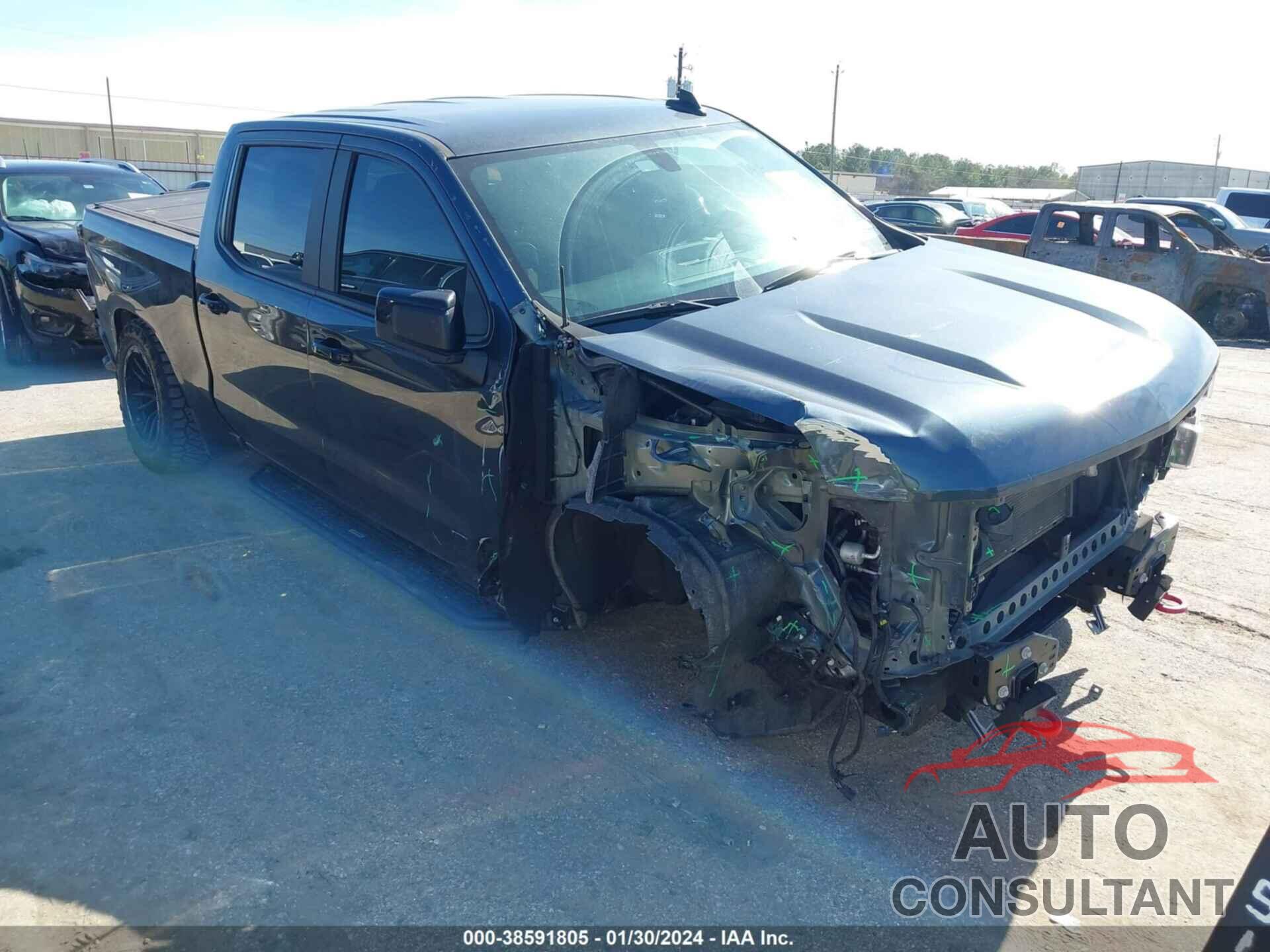 CHEVROLET SILVERADO 1500 2020 - 3GCPWBEF3LG308754