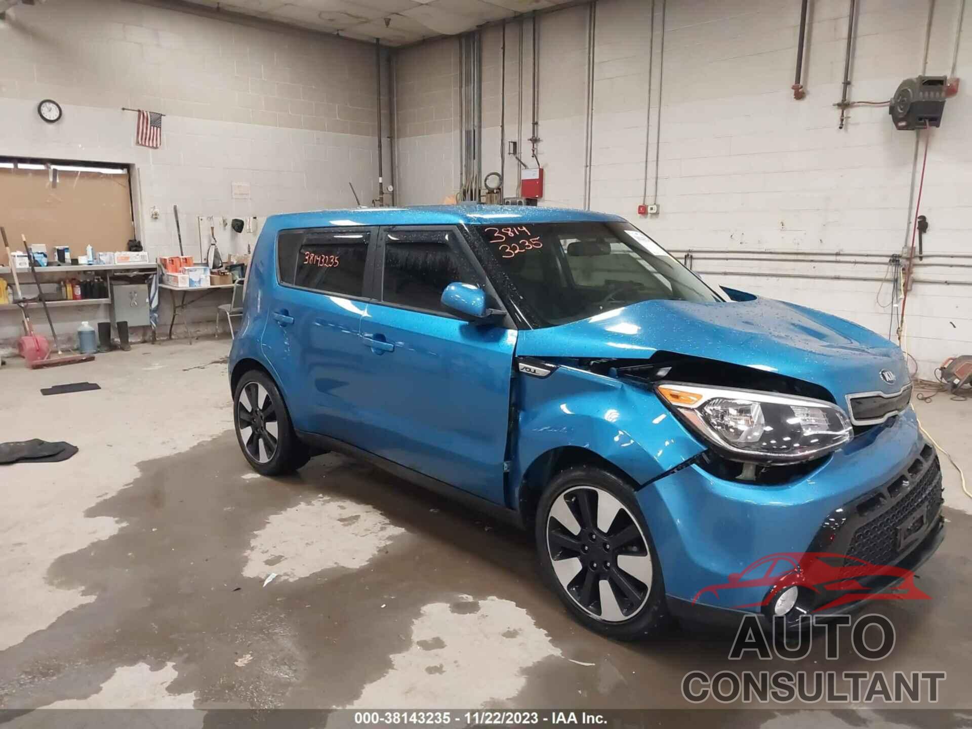 KIA SOUL 2016 - KNDJP3A56G7374979