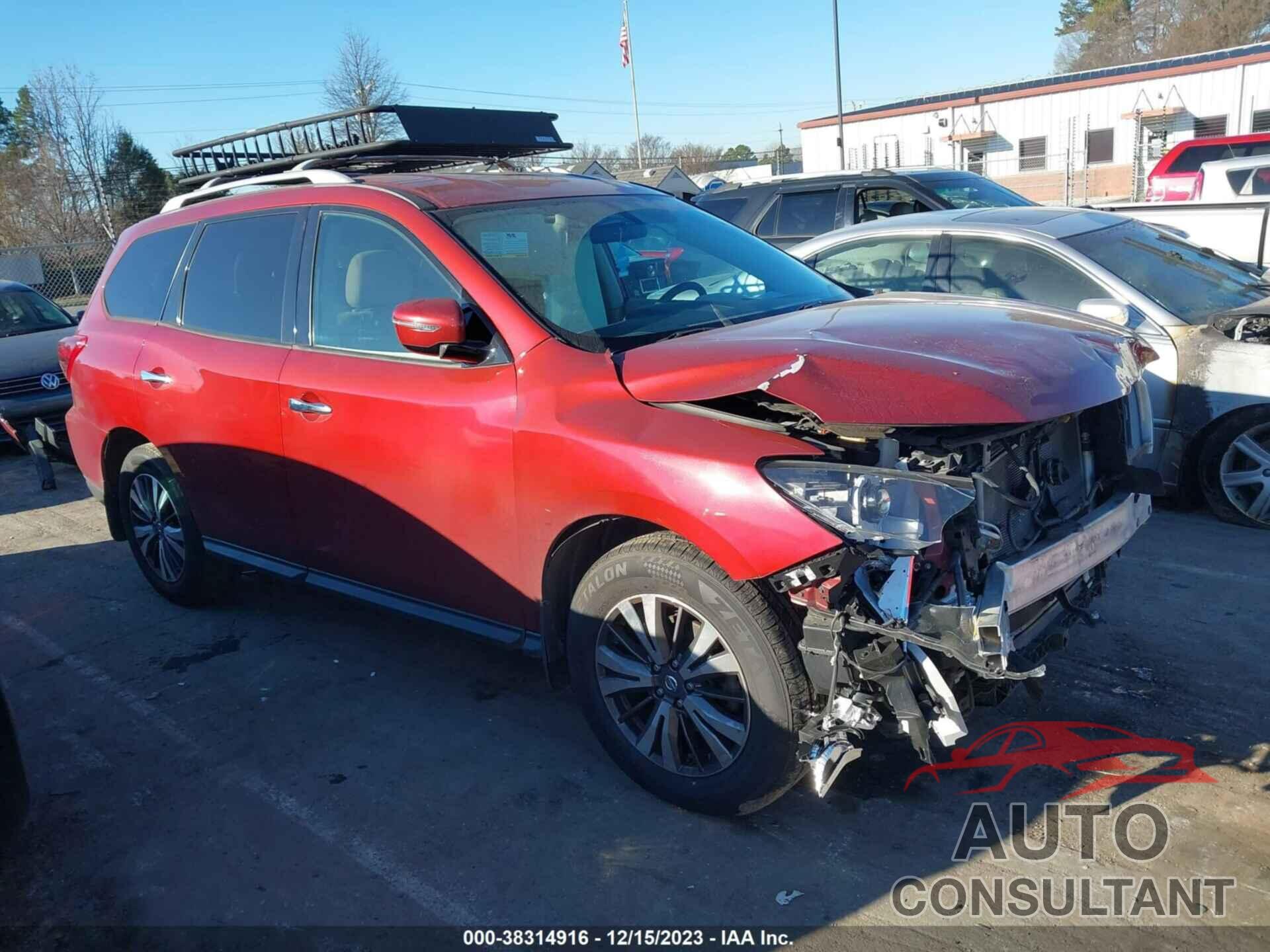 NISSAN PATHFINDER 2017 - 5N1DR2MN1HC902882